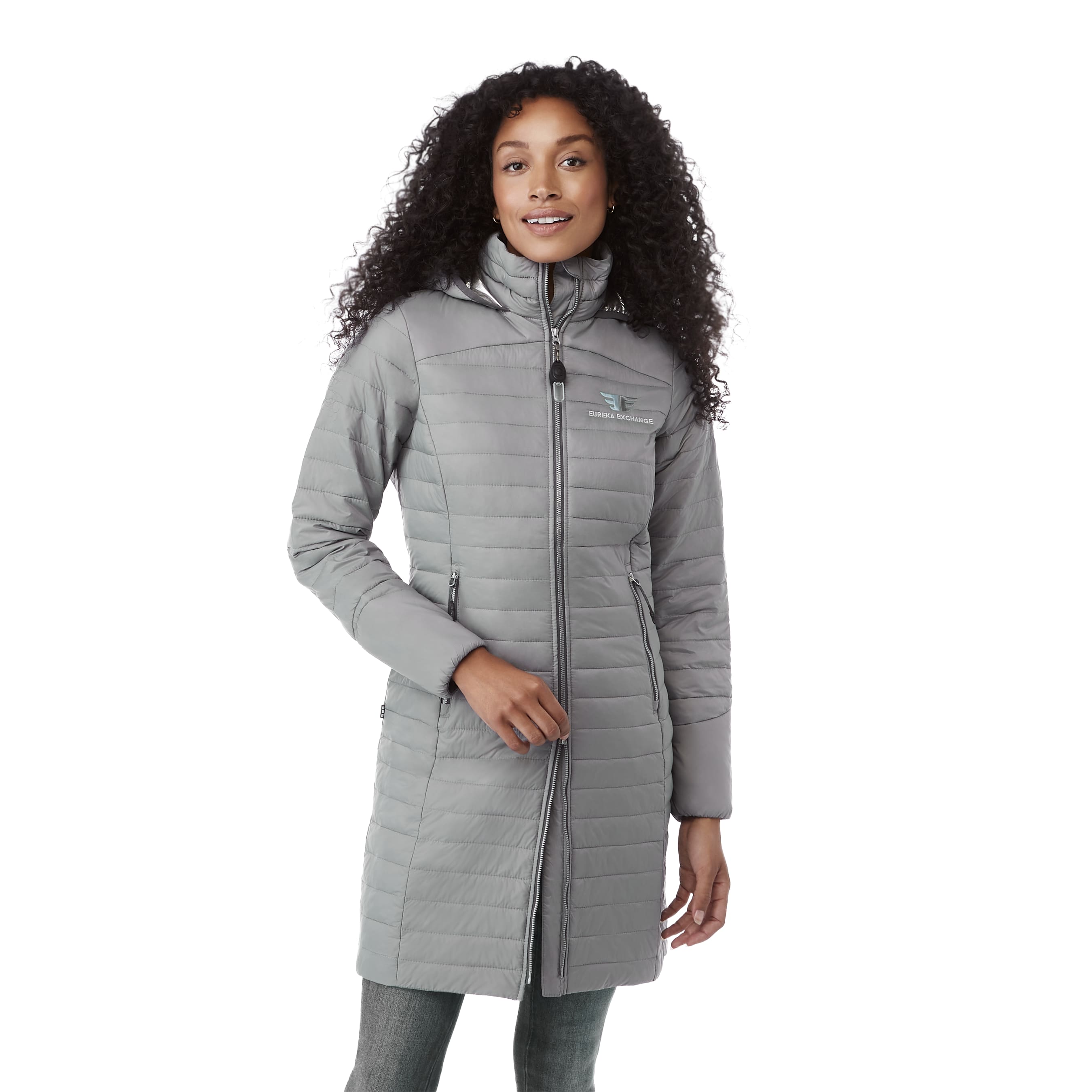 Picture of Women's SILVERTON Long Lightweight Packable Insulated Puff Jacket