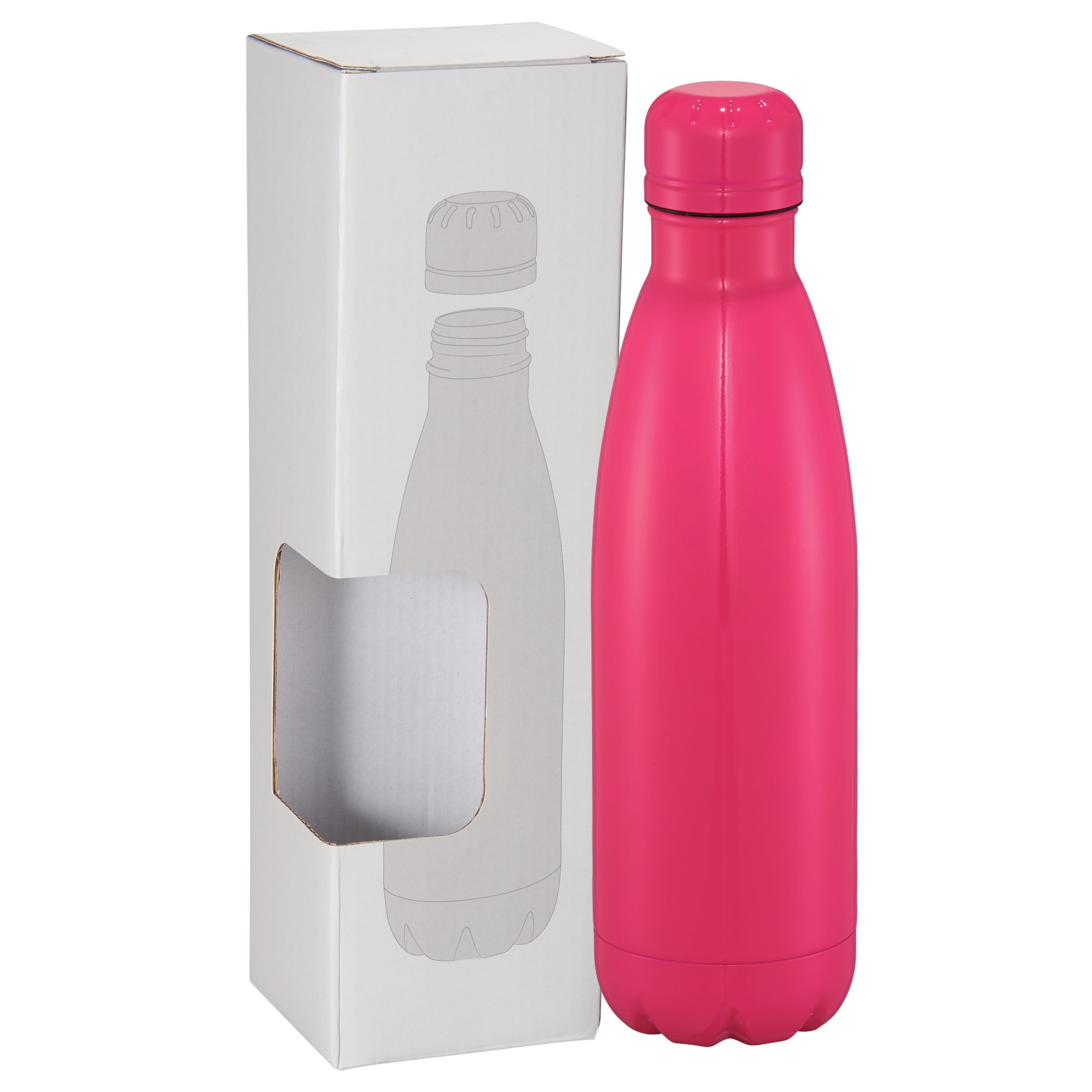 Picture of Copper Vacuum Insulated Bottle 17oz w/ Window Box
