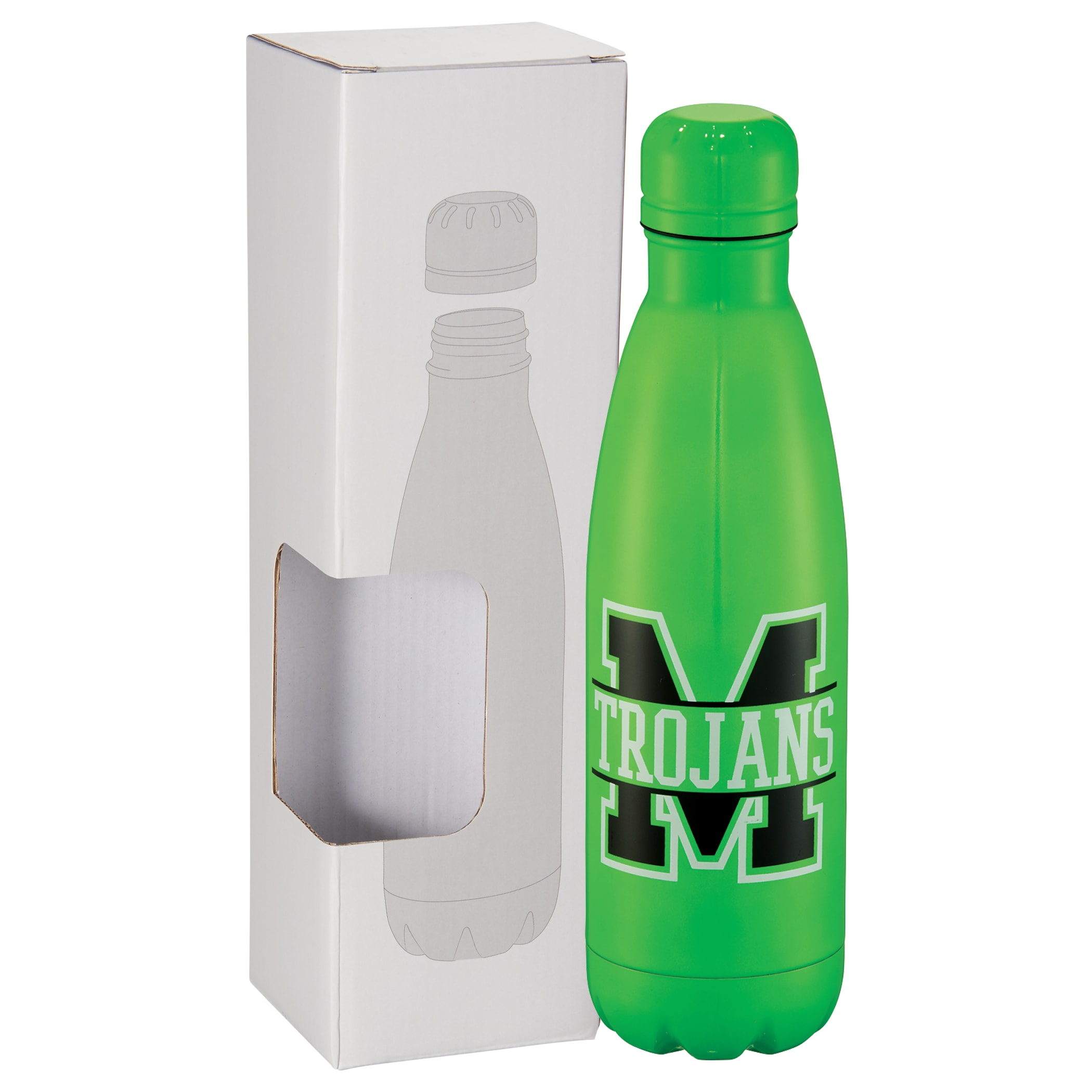 Picture of Copper Vacuum Insulated Bottle 17oz w/ Window Box