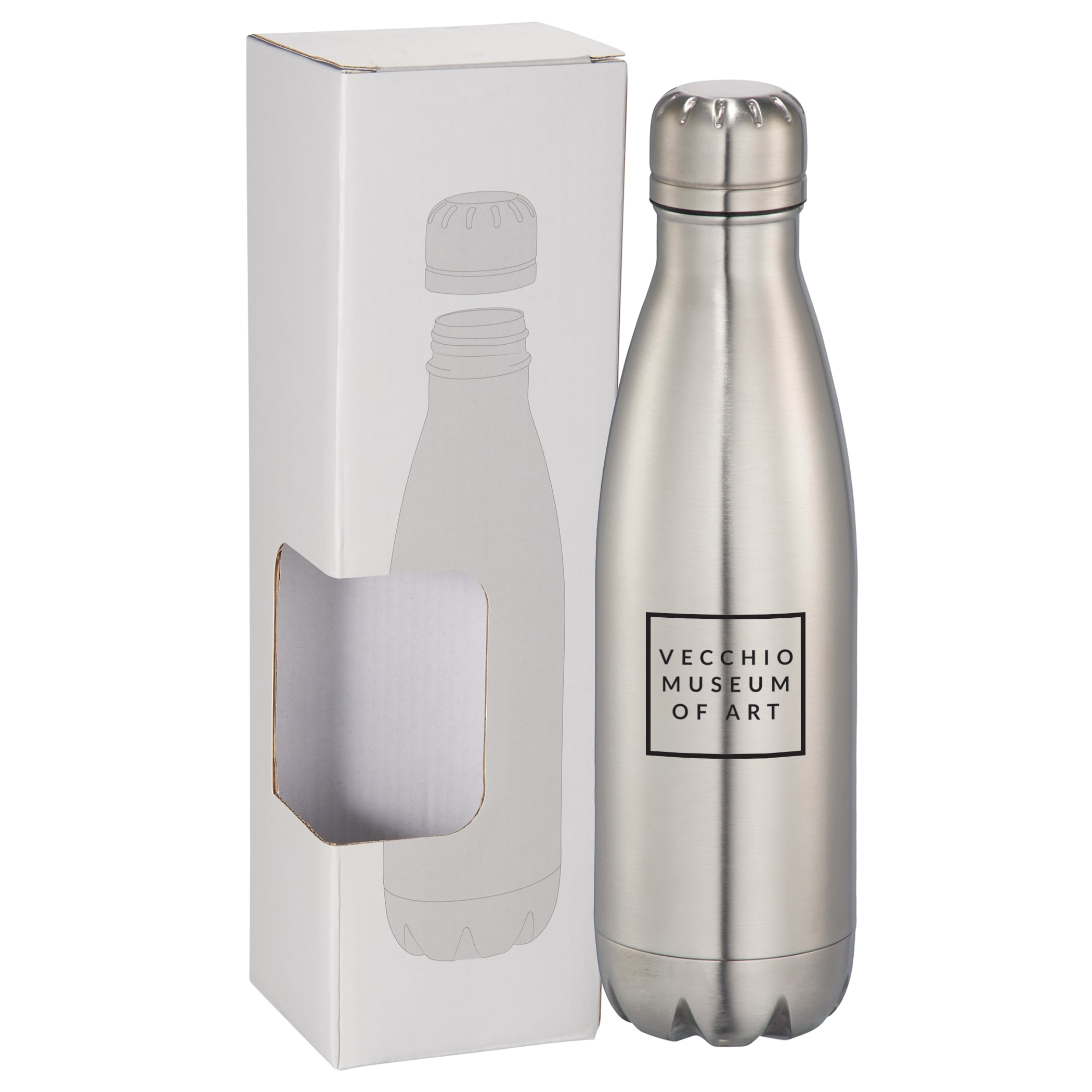 Picture of Copper Vacuum Insulated Bottle 17oz w/ Window Box