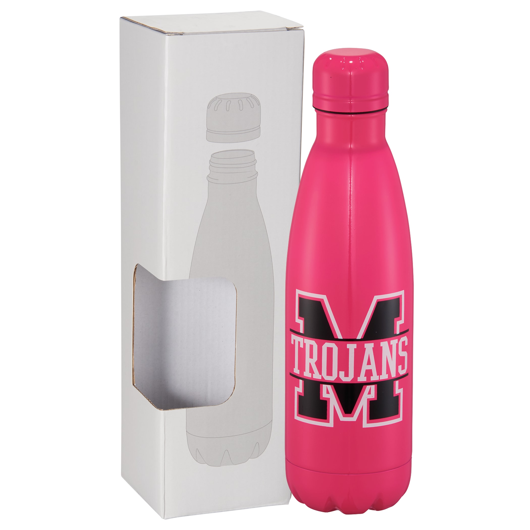 Picture of Copper Vacuum Insulated Bottle 17oz w/ Window Box