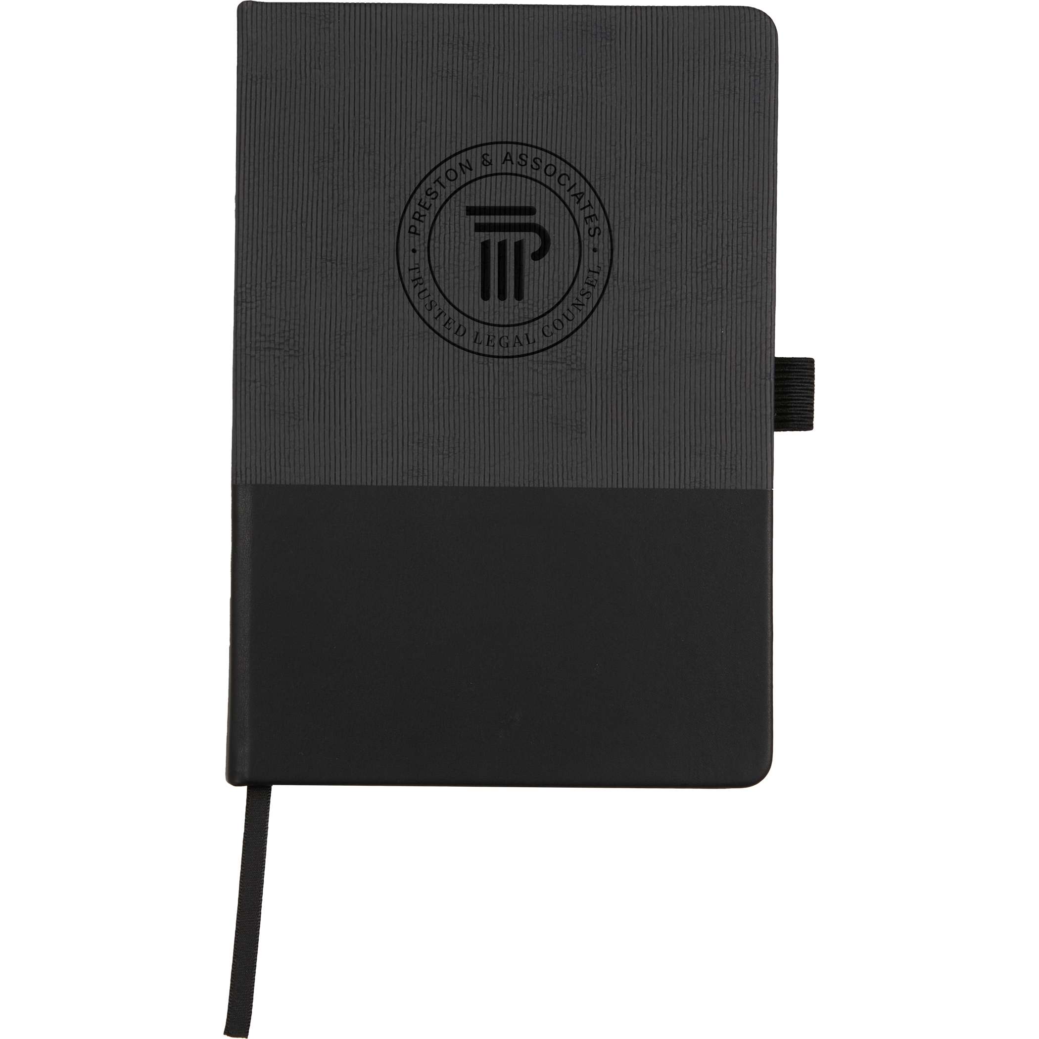 Picture of 5.5''x 8.5'' FSC® Recycled Ribbed Bound Journal
