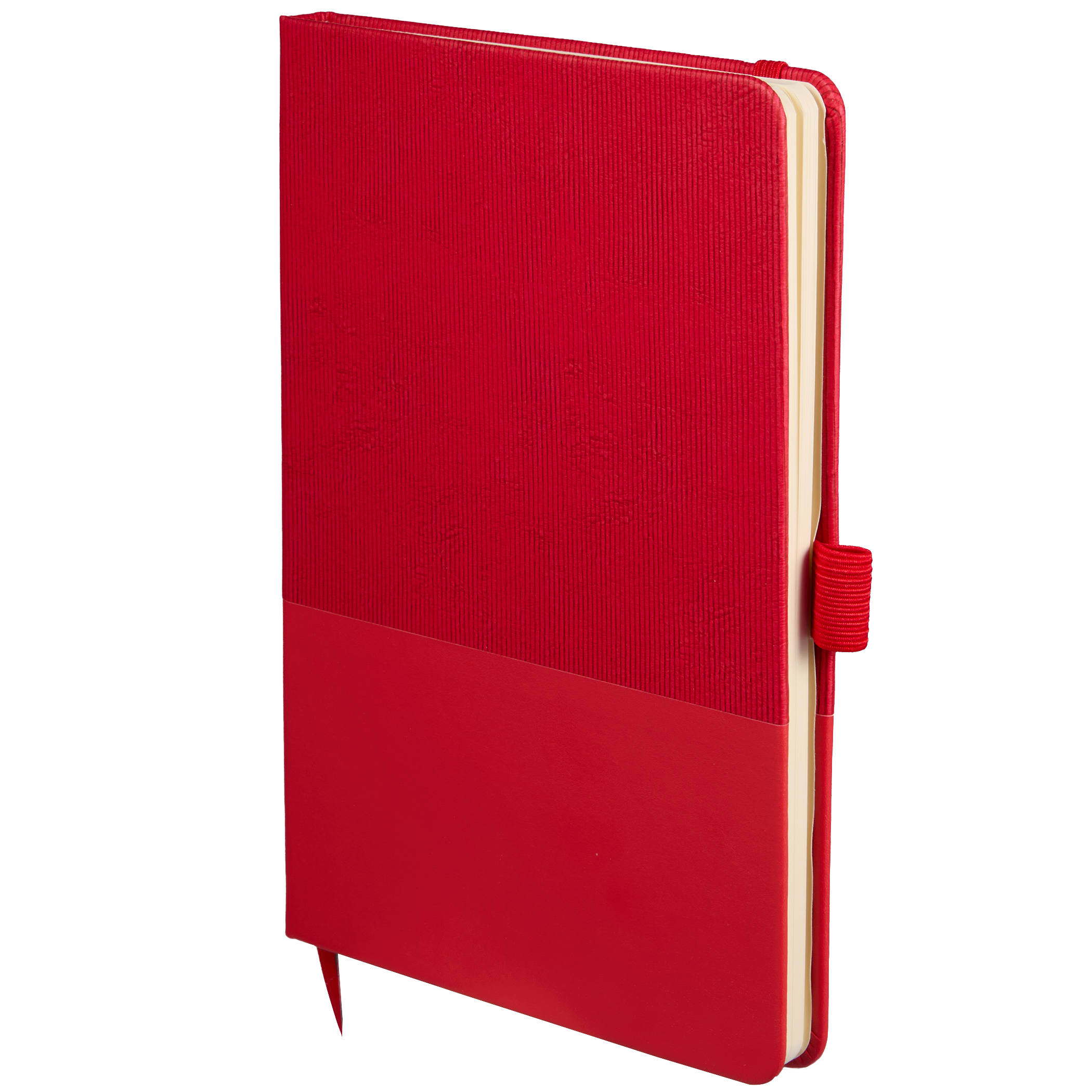 Picture of 5.5''x 8.5'' FSC® Recycled Ribbed Bound Journal