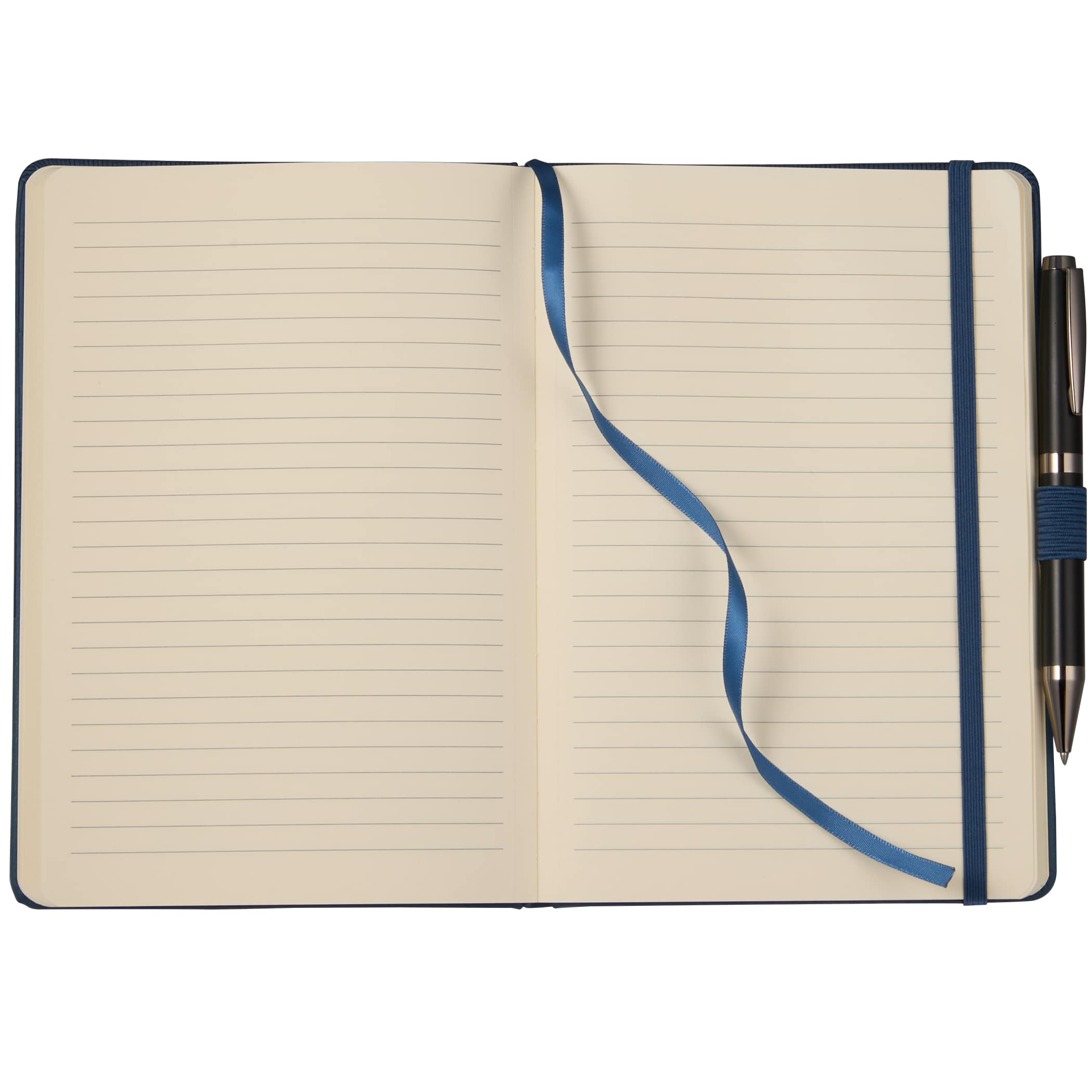 Picture of 5.5''x 8.5'' FSC® Recycled Ribbed Bound Journal