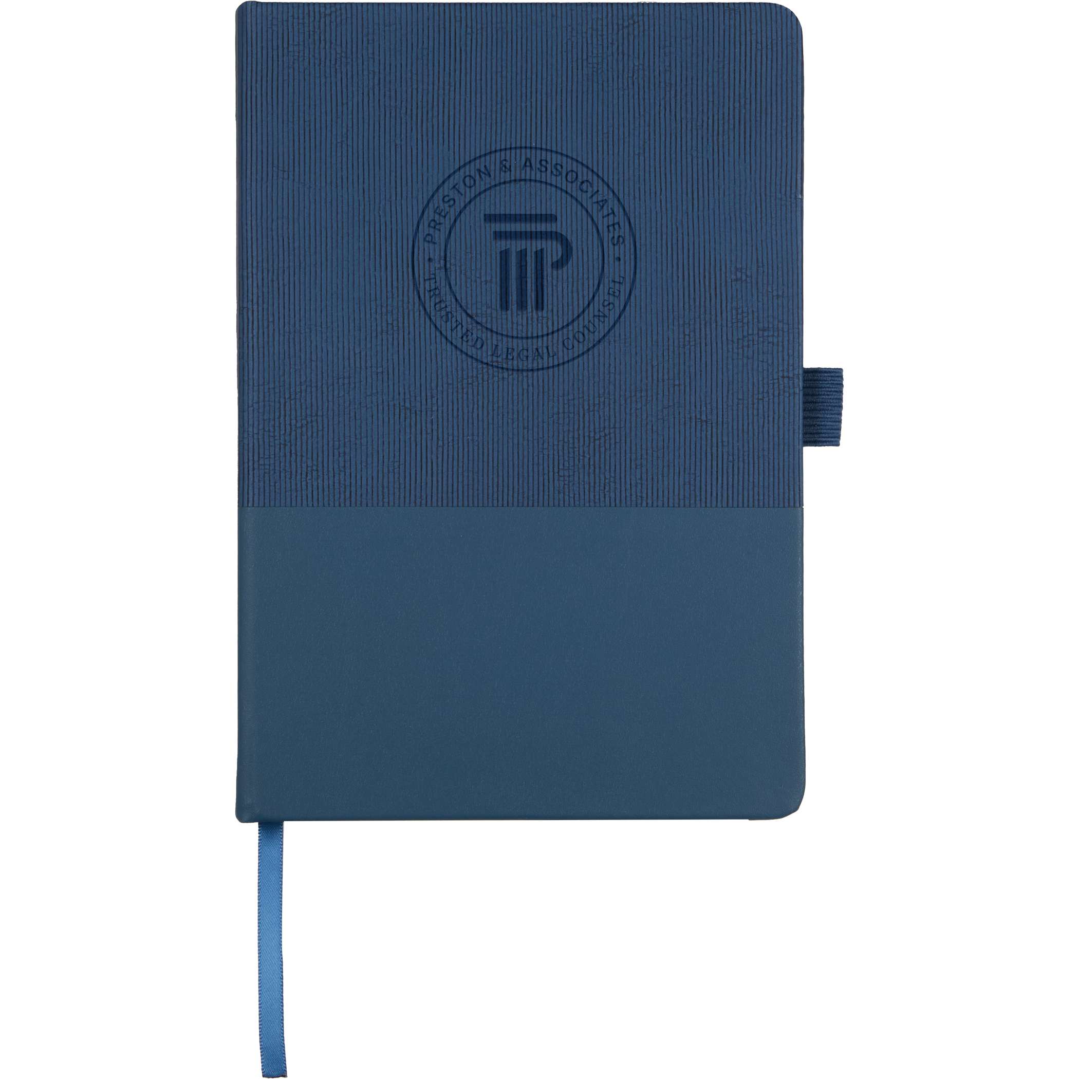Picture of 5.5''x 8.5'' FSC® Recycled Ribbed Bound Journal