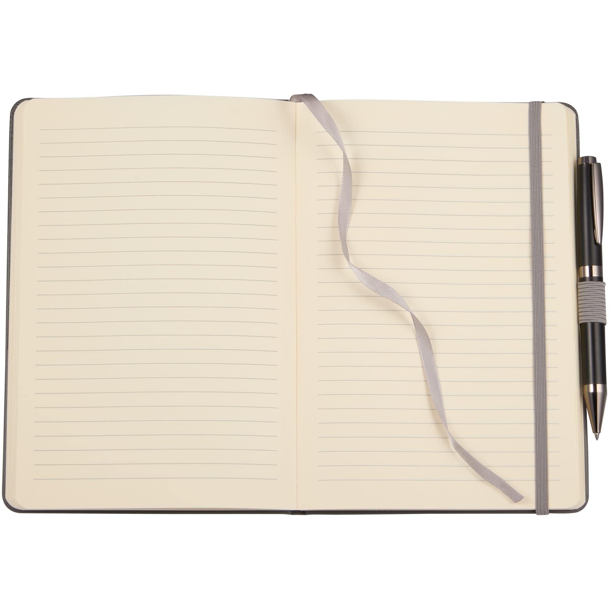 Picture of 5.5''x 8.5'' FSC® Recycled Ribbed Bound Journal
