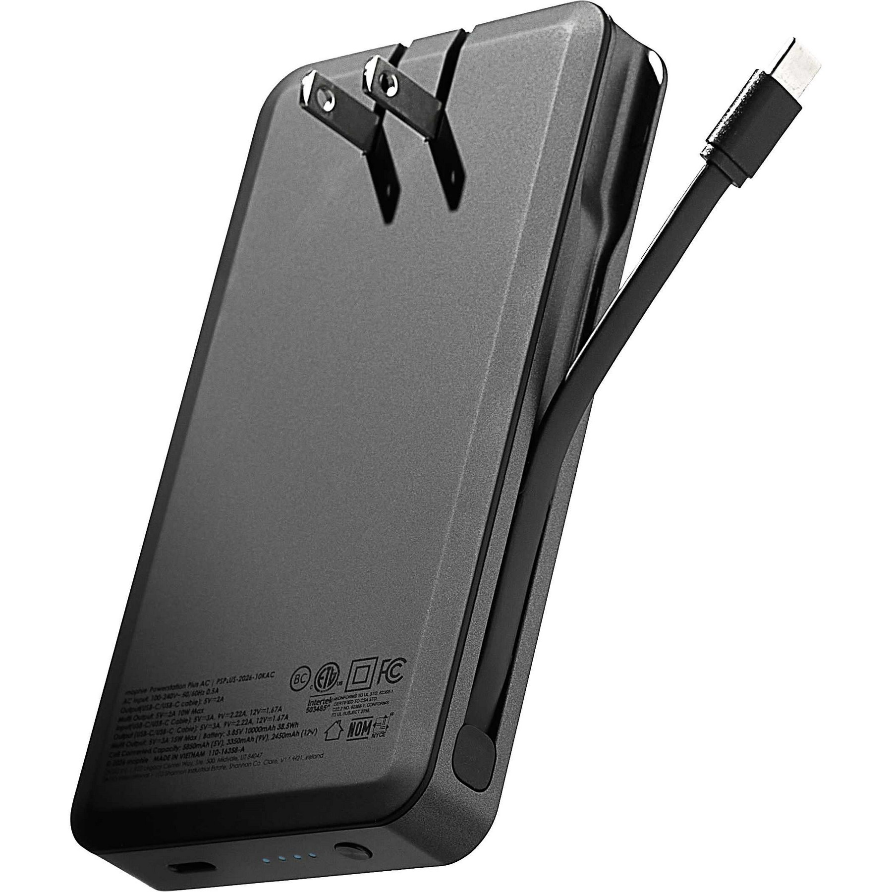 Picture of mophie 10000 mAh Powerstation Plus AC