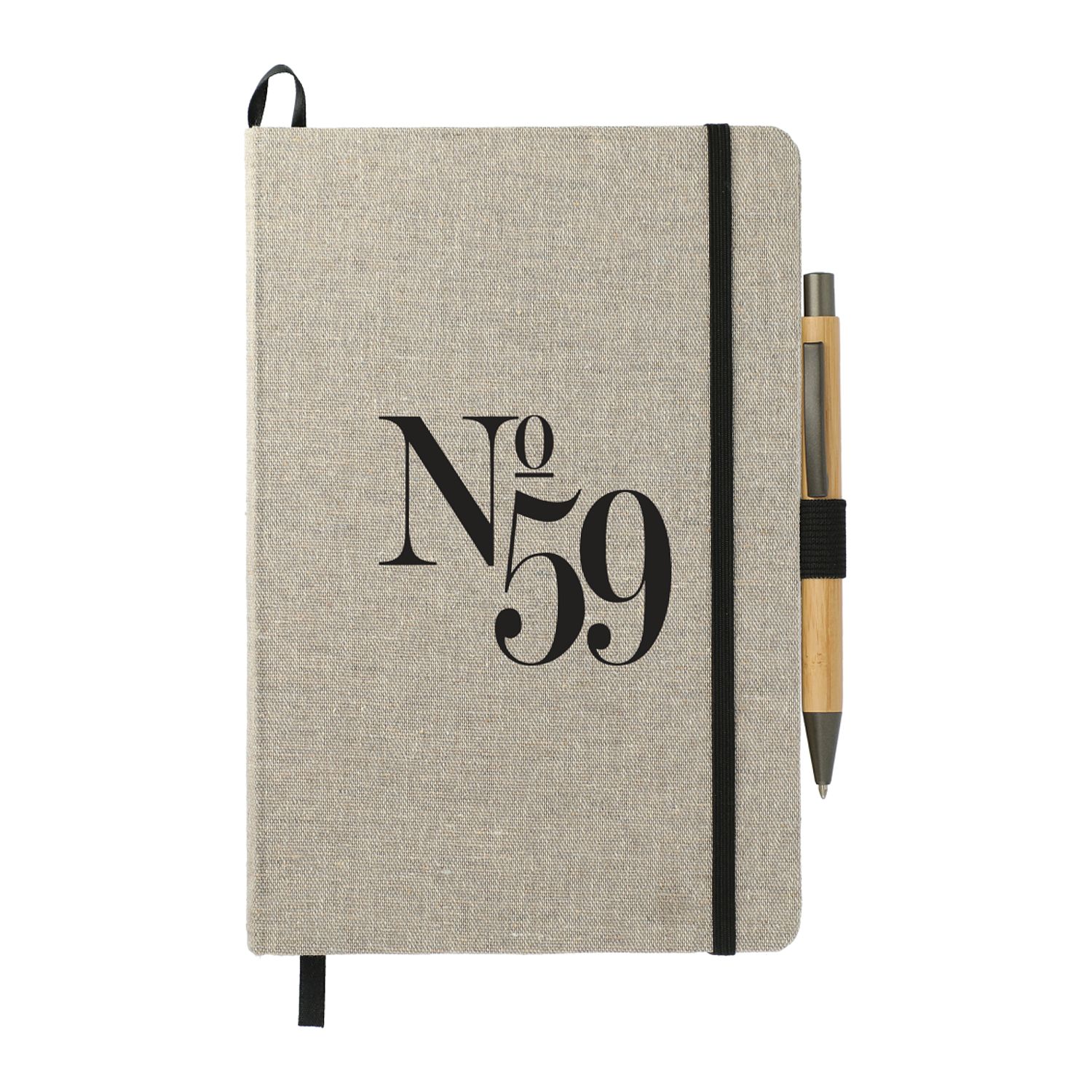 Picture of 5.5'' x 8.5'' Recycled Cotton Bound Journal Set