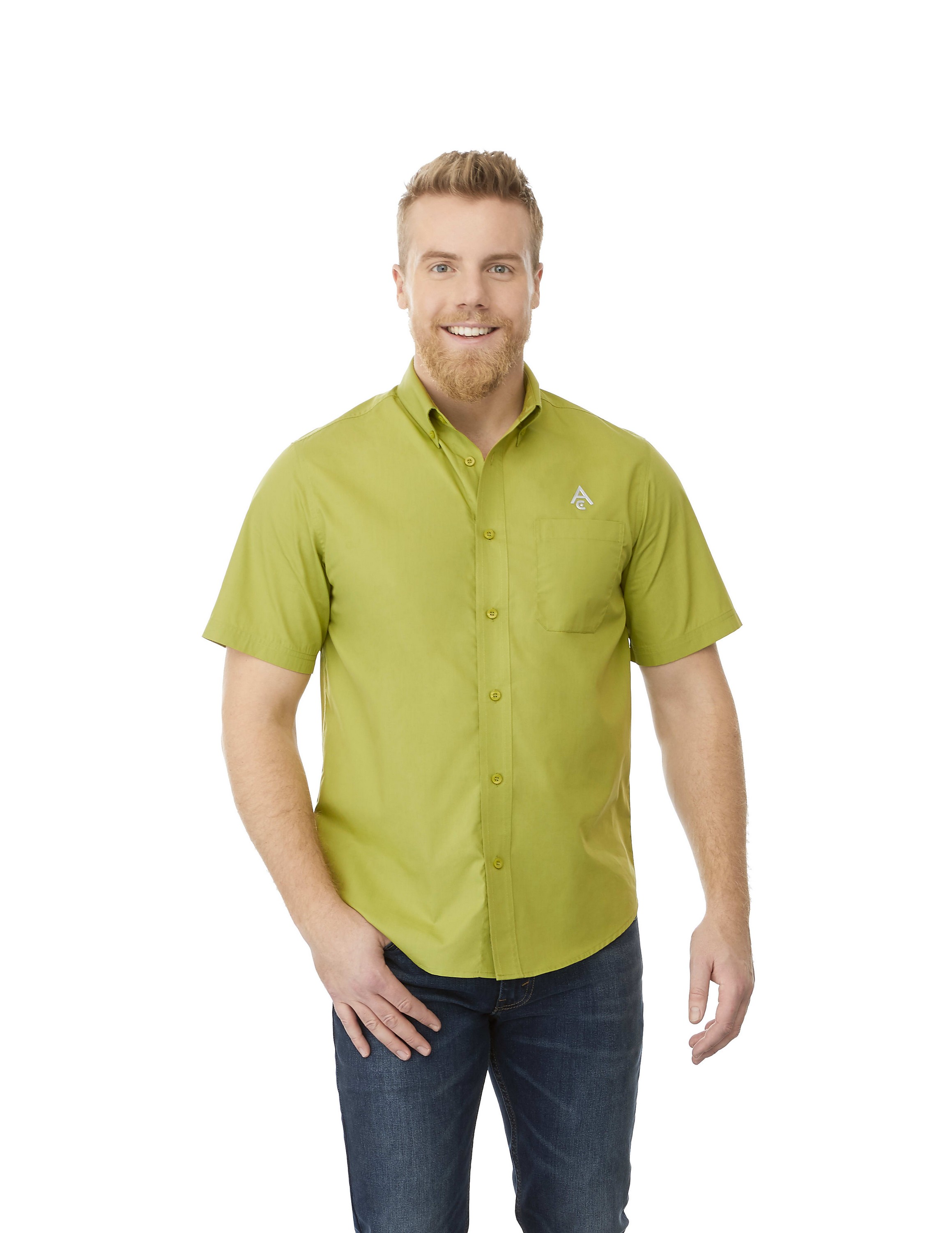 Picture of Men's COLTER Short Sleeve Button Up Shirt