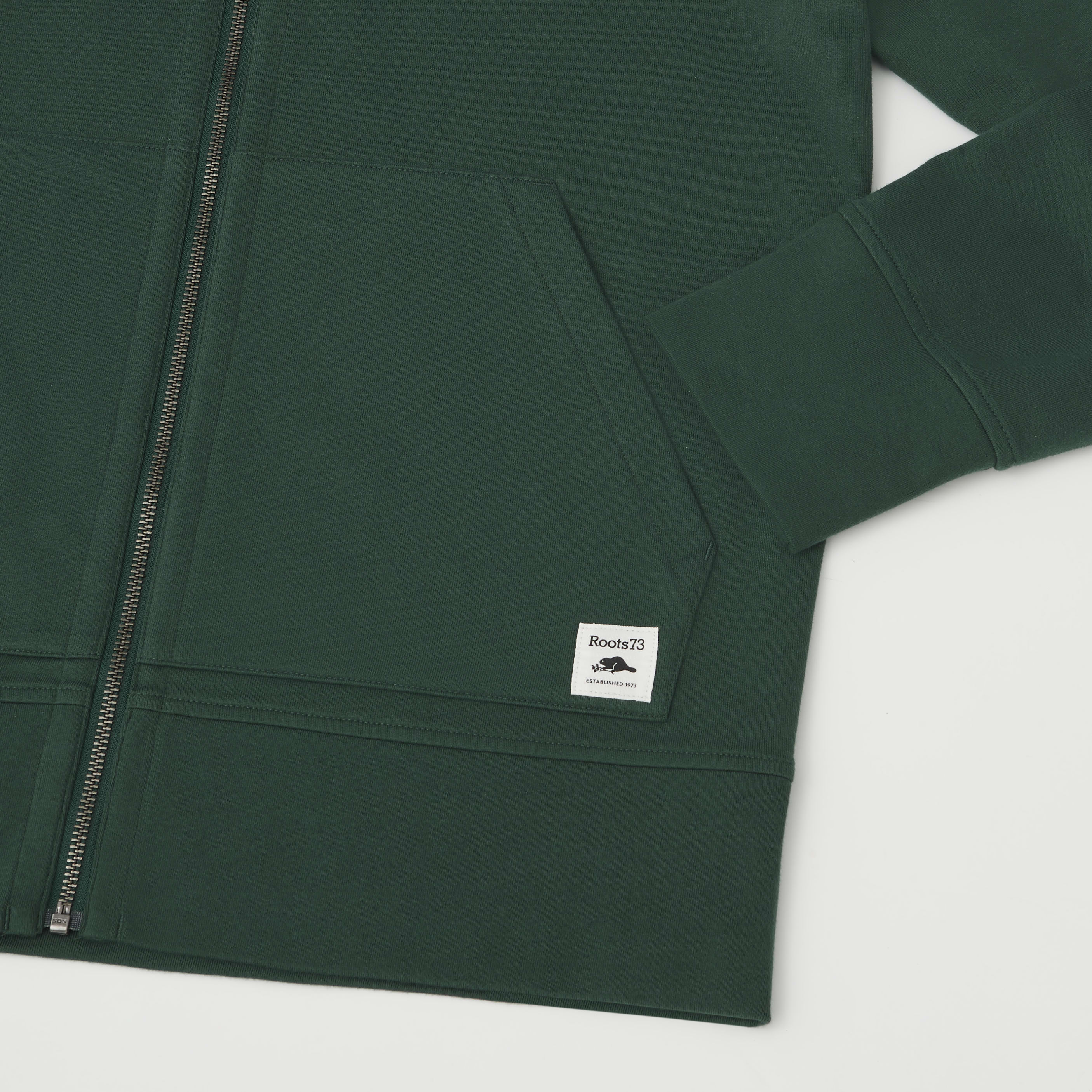 Picture of Men's Roots73 CANMORE Eco French Terry Full Zip Hoodie