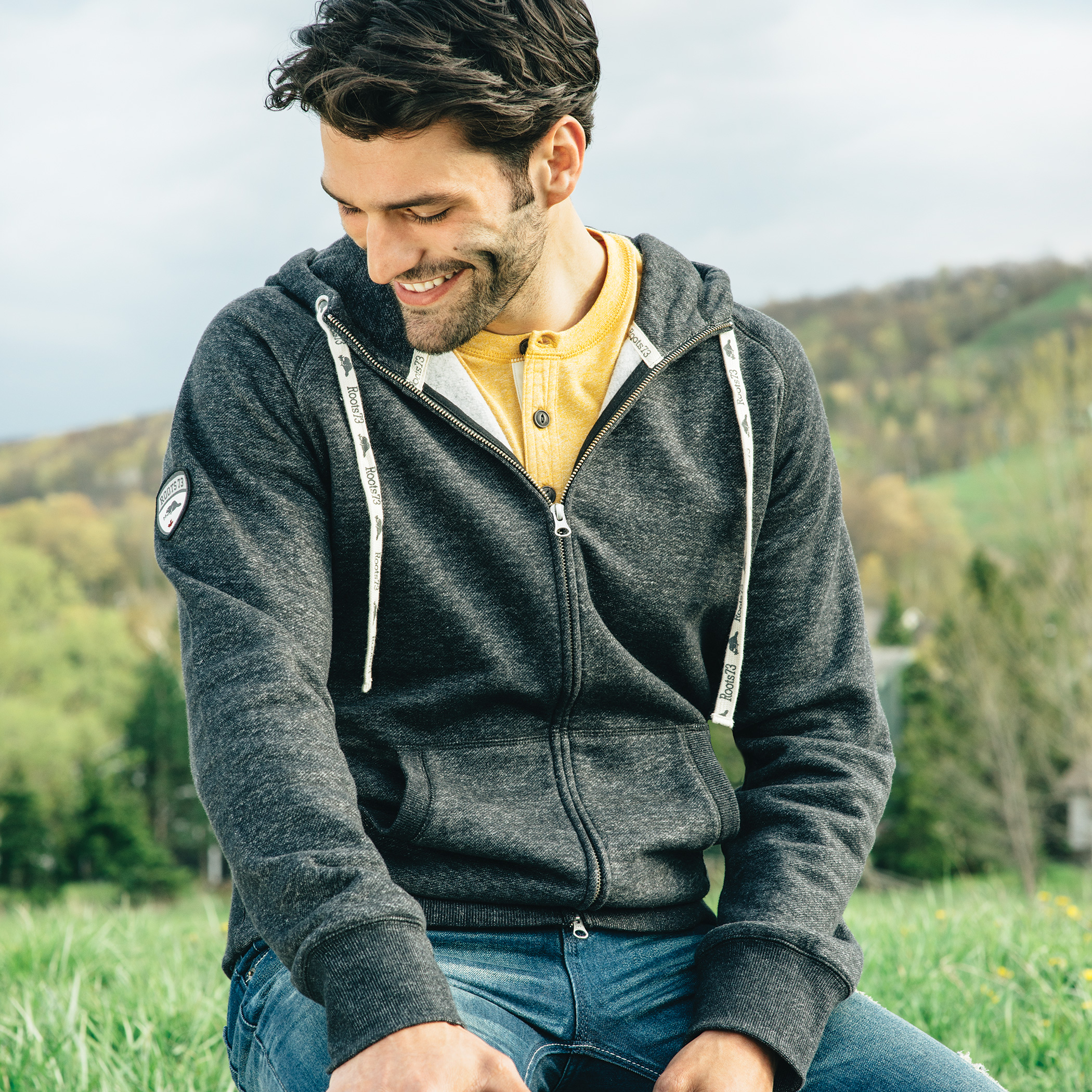 Picture of Men's RIVERSIDE Roots73 Full Zip Fleece Hoodie