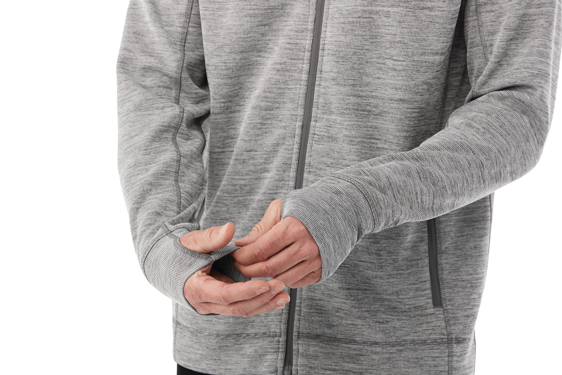 Picture of Men's ODELL Performance Knit Full Zip Hoodie with Thumb Holes