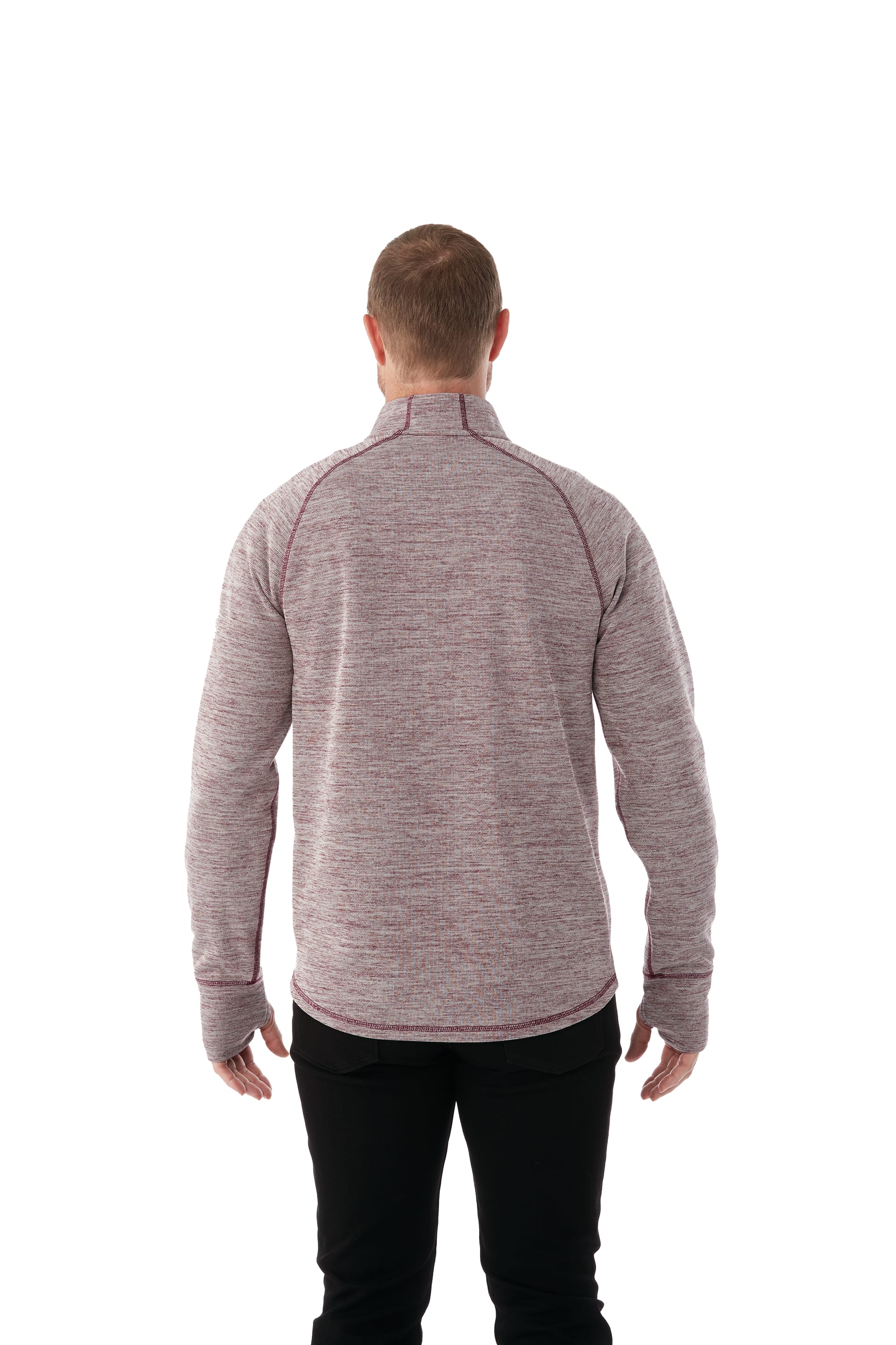 Picture of Men's CRANE Performance Knit Half Zip with Thumb Holes