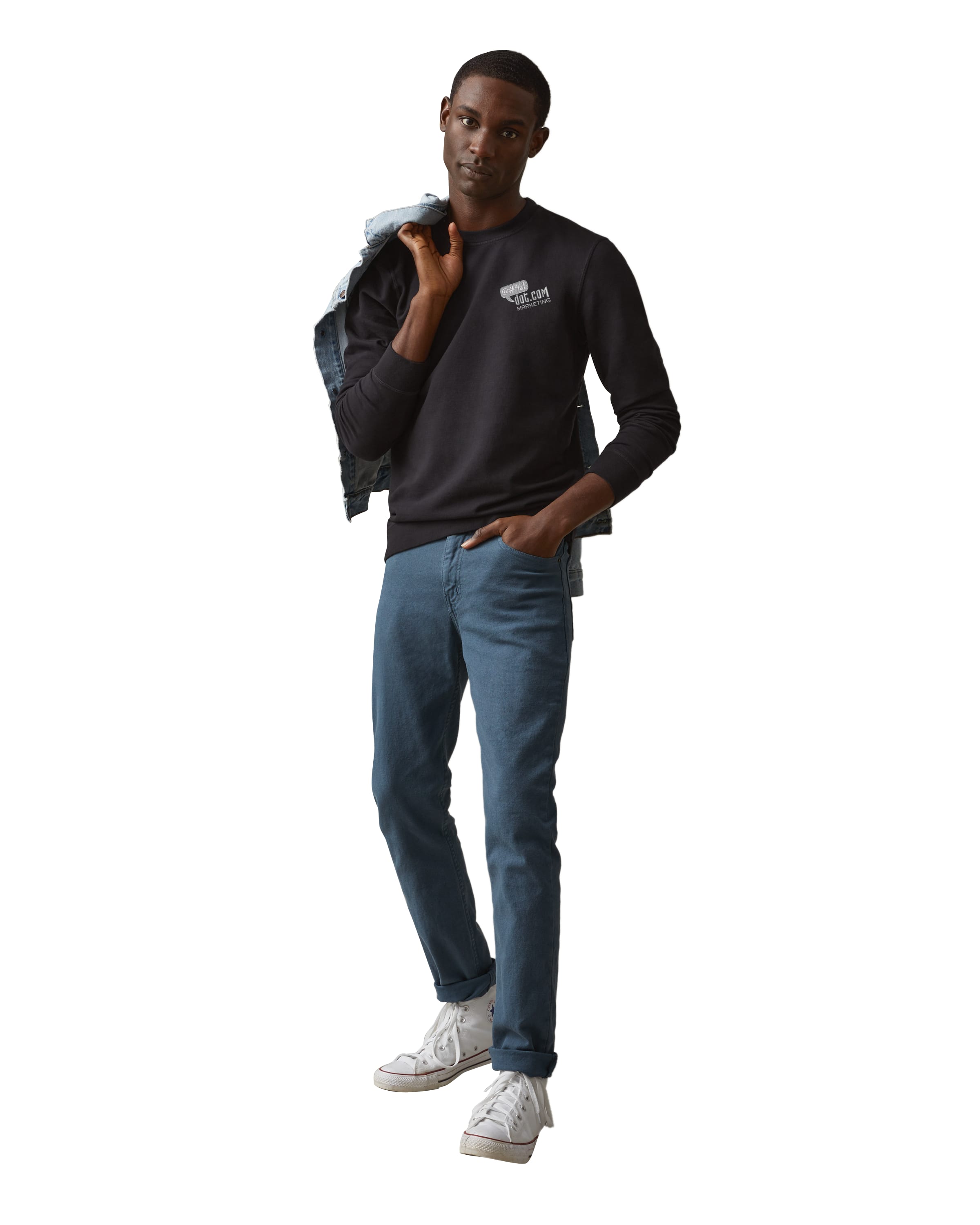 Picture of Men's American Giant Everyday Lightweight French Terry Classic Crew Sweatshirt