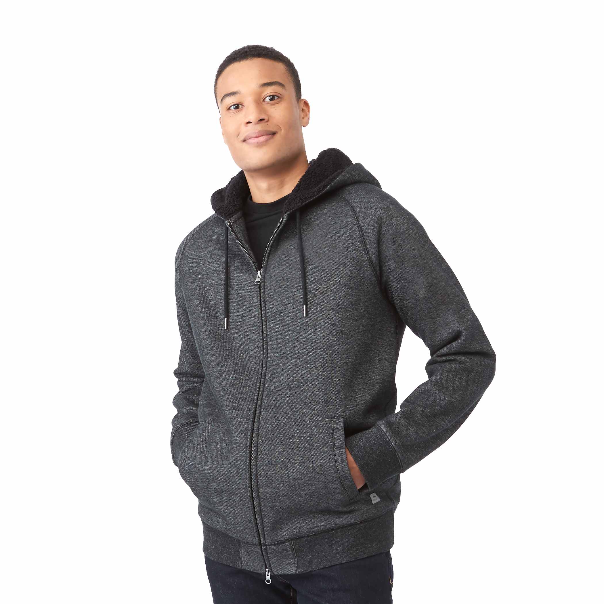 Picture of Men's COPPERBAY Roots73 Heavyweight Sherpa Fleece Lined Full Zip Hoodie