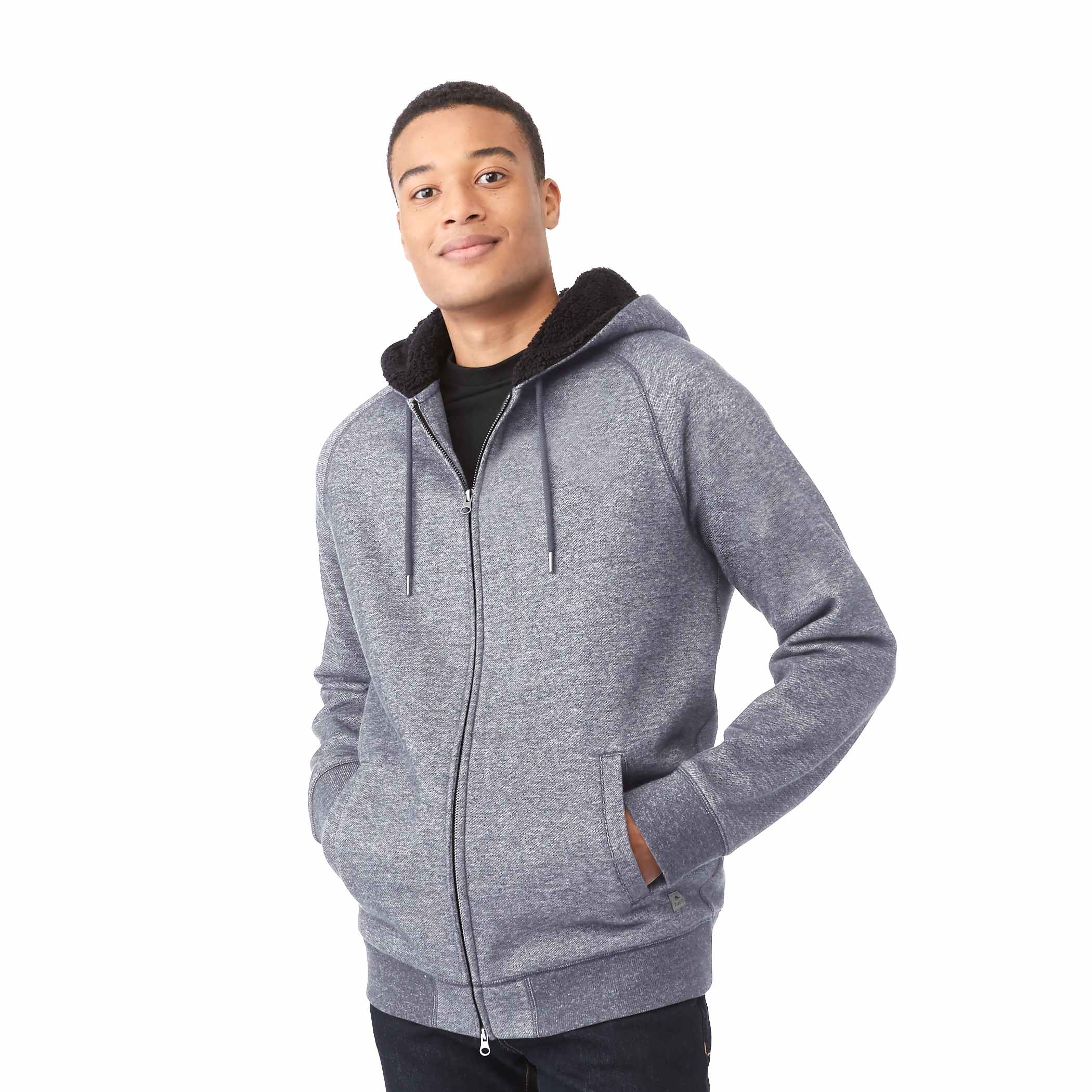 Picture of Men's COPPERBAY Roots73 Heavyweight Sherpa Fleece Lined Full Zip Hoodie