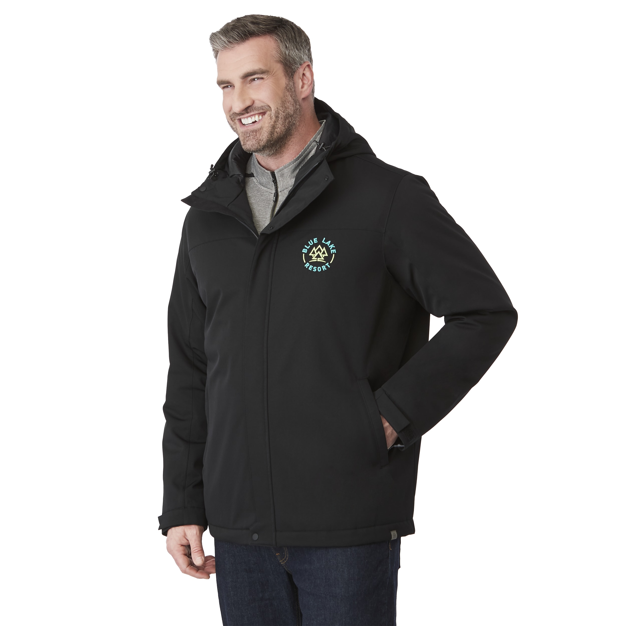 Picture of Men's LENA Eco Water Repellent Insulated Jacket with Hoodie