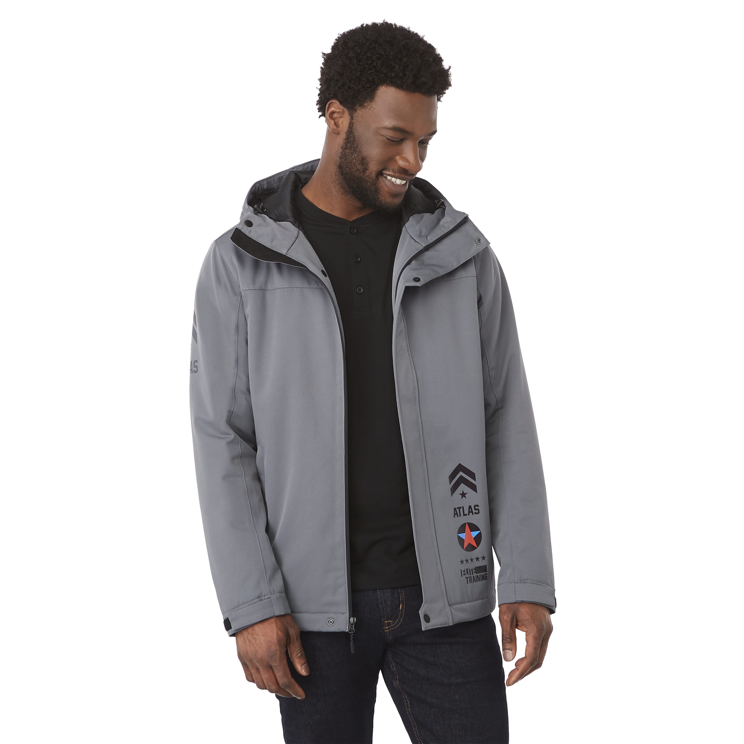 Picture of Men's LENA Eco Water Repellent Insulated Jacket with Hoodie