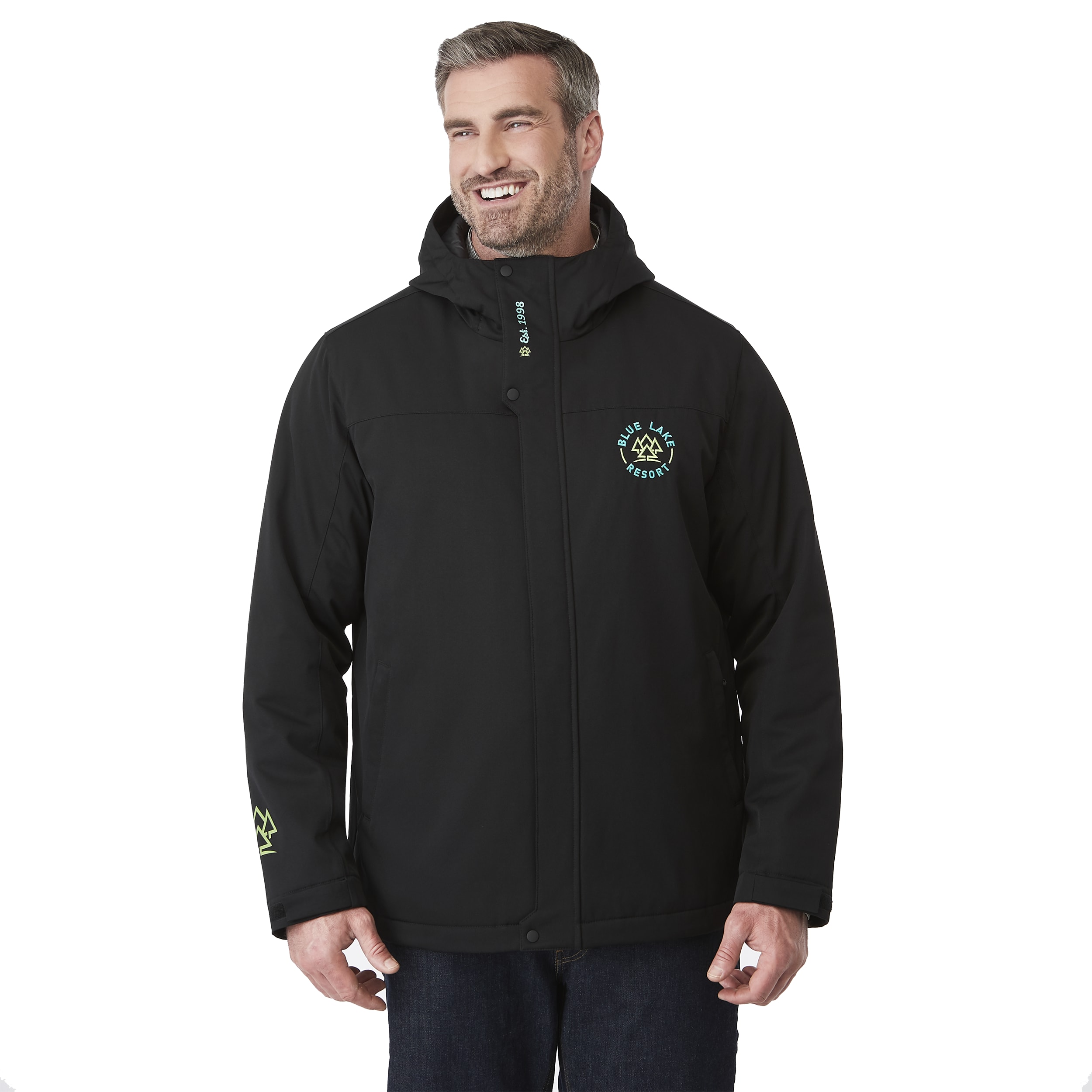 Picture of Men's LENA Eco Water Repellent Insulated Jacket with Hoodie