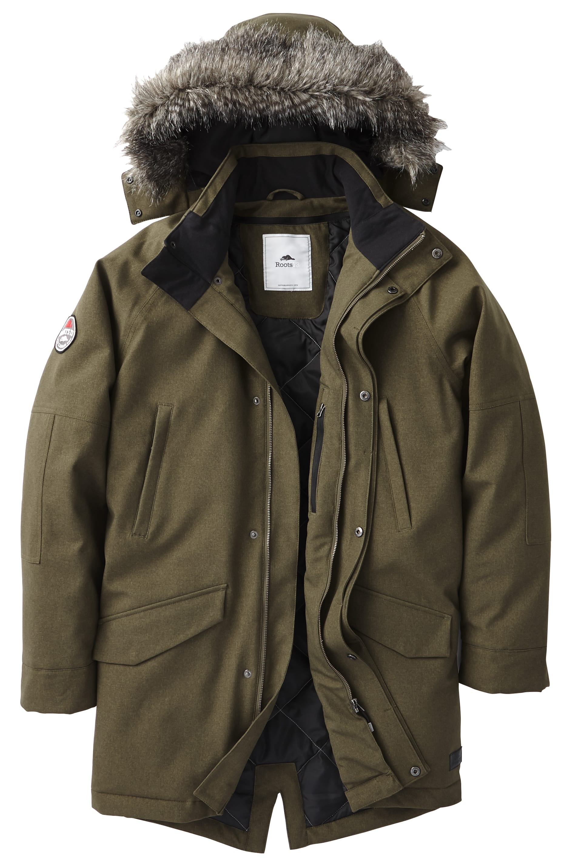 Picture of Men's BRIDGEWATER Roots73 Waterproof Insulated Parka Jacket with Detachable Hood
