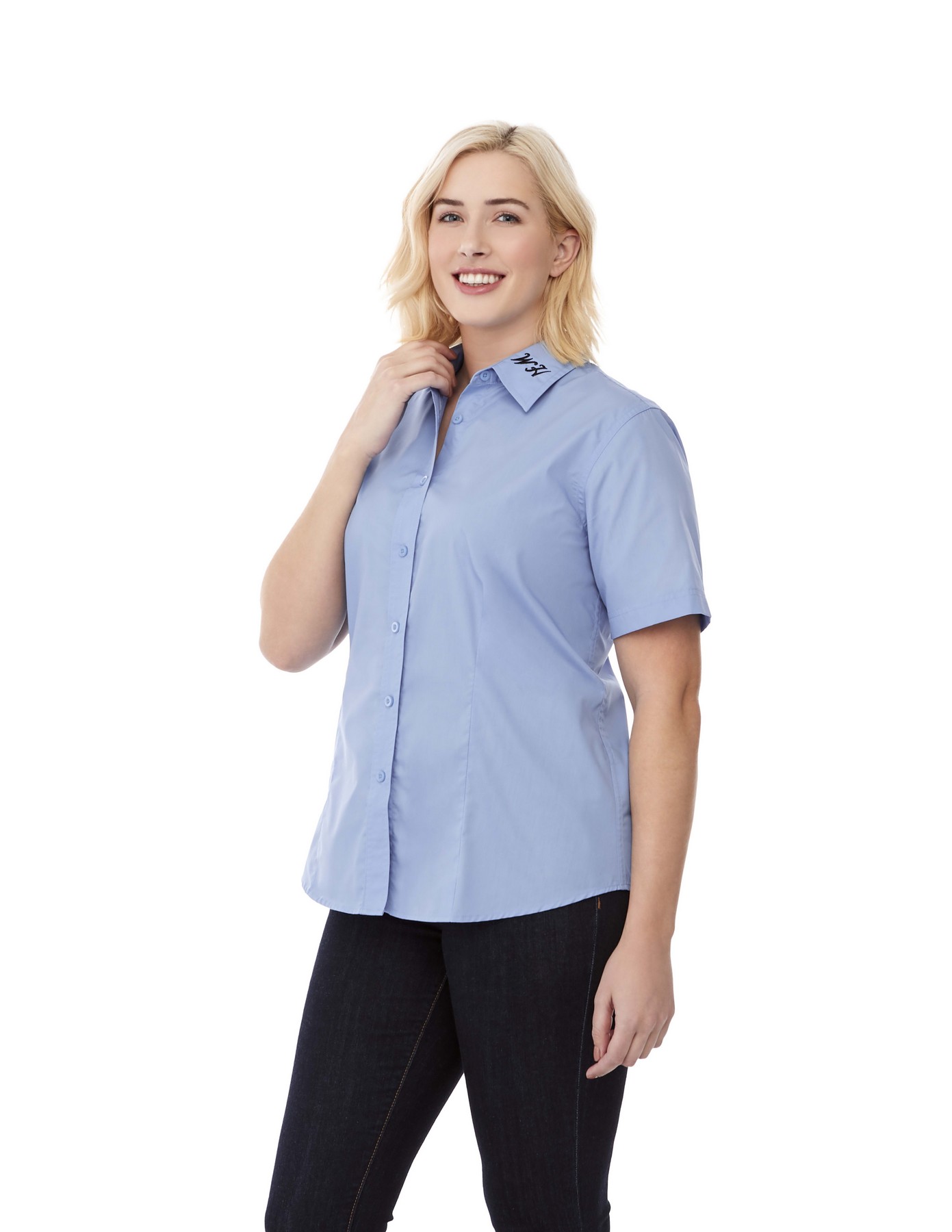 Picture of Women's COLTER Short Sleeve Button Up Shirt