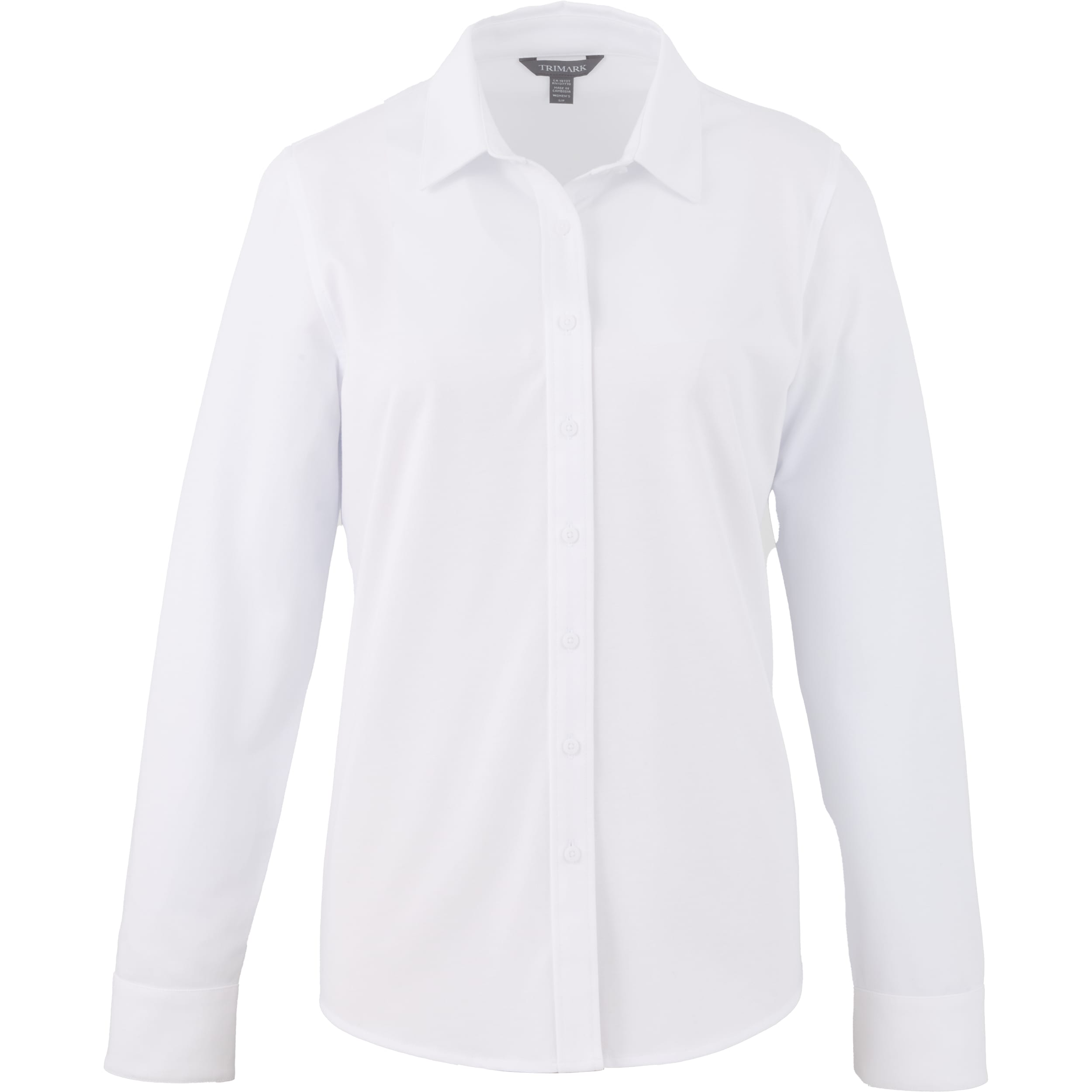 Picture of Women's TATRA Eco Knit Long Sleeve Button Up Shirt