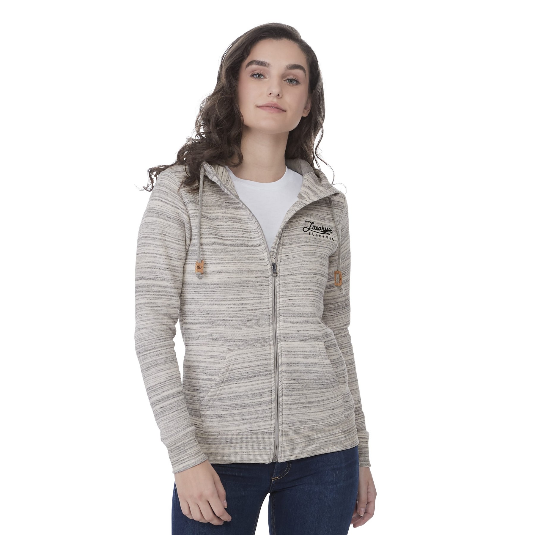 Picture of Women's tentree Space Dye Full Zip Fleece Hoodie