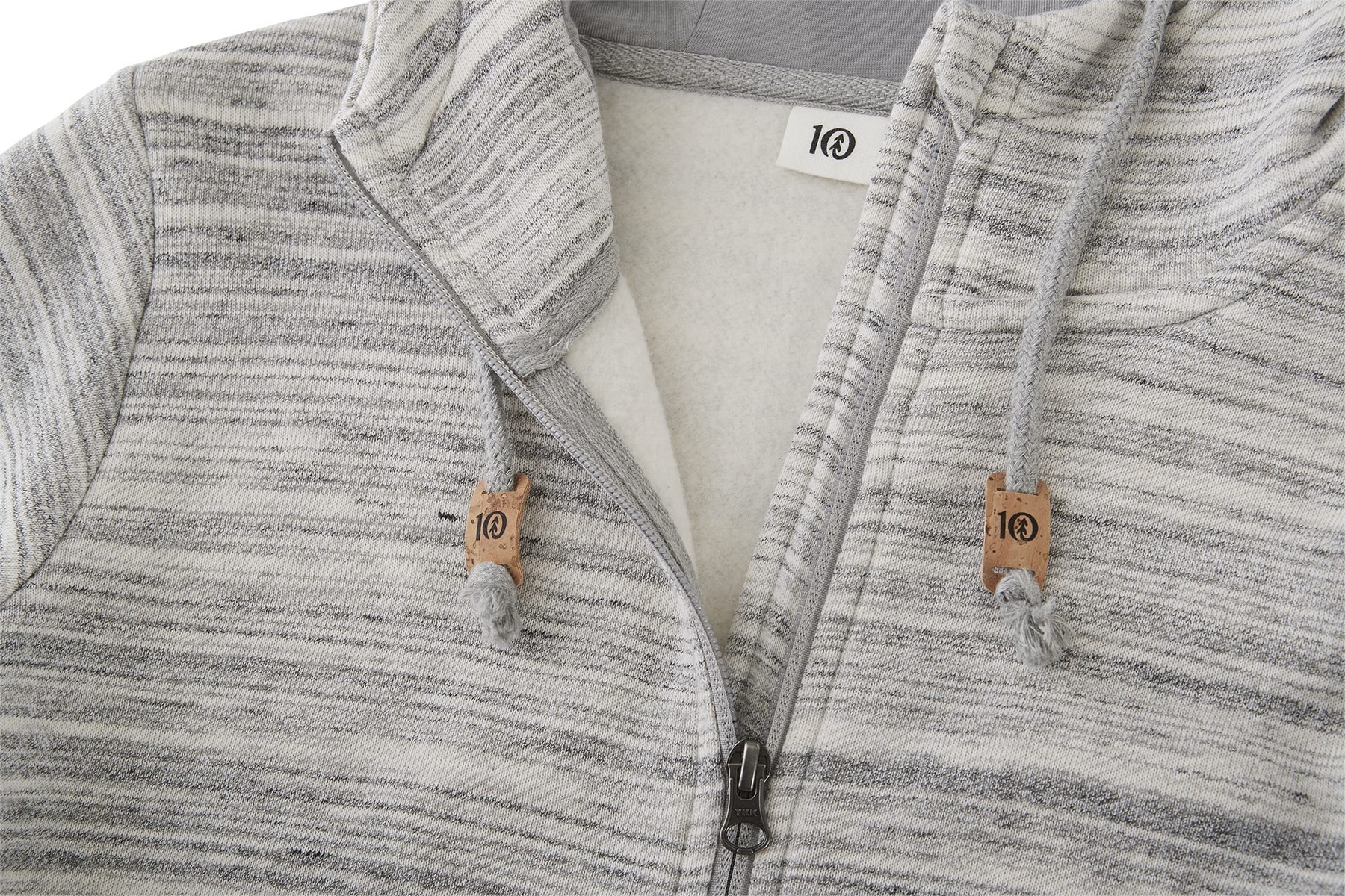 Picture of Women's tentree Space Dye Full Zip Fleece Hoodie