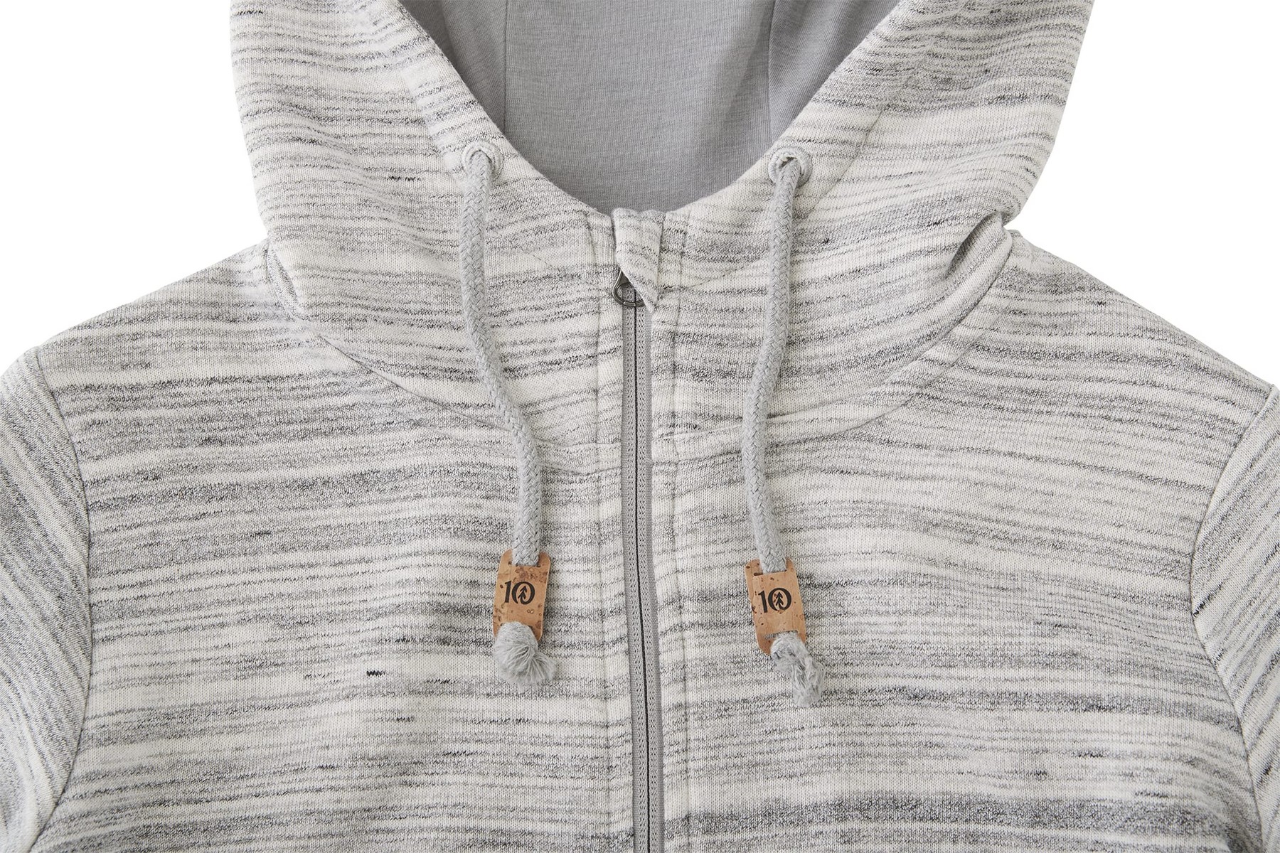 Picture of Women's tentree Space Dye Full Zip Fleece Hoodie