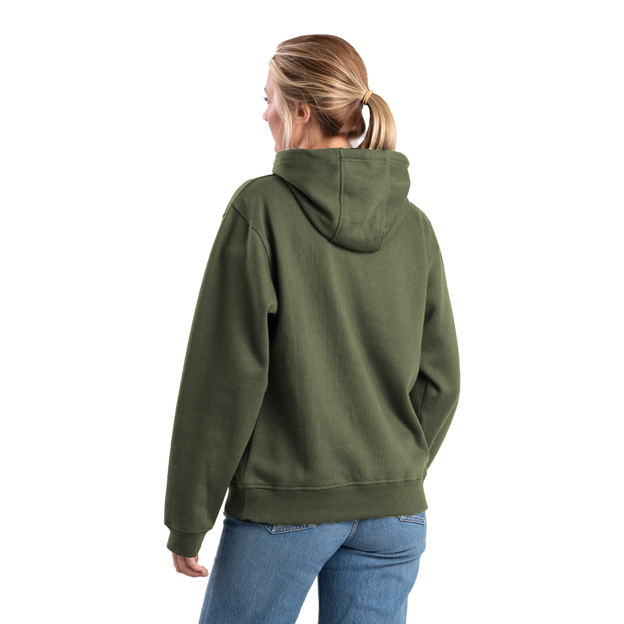 Picture of Berne Heritage Zippered Hooded Pullover Sweatshirt - Women's