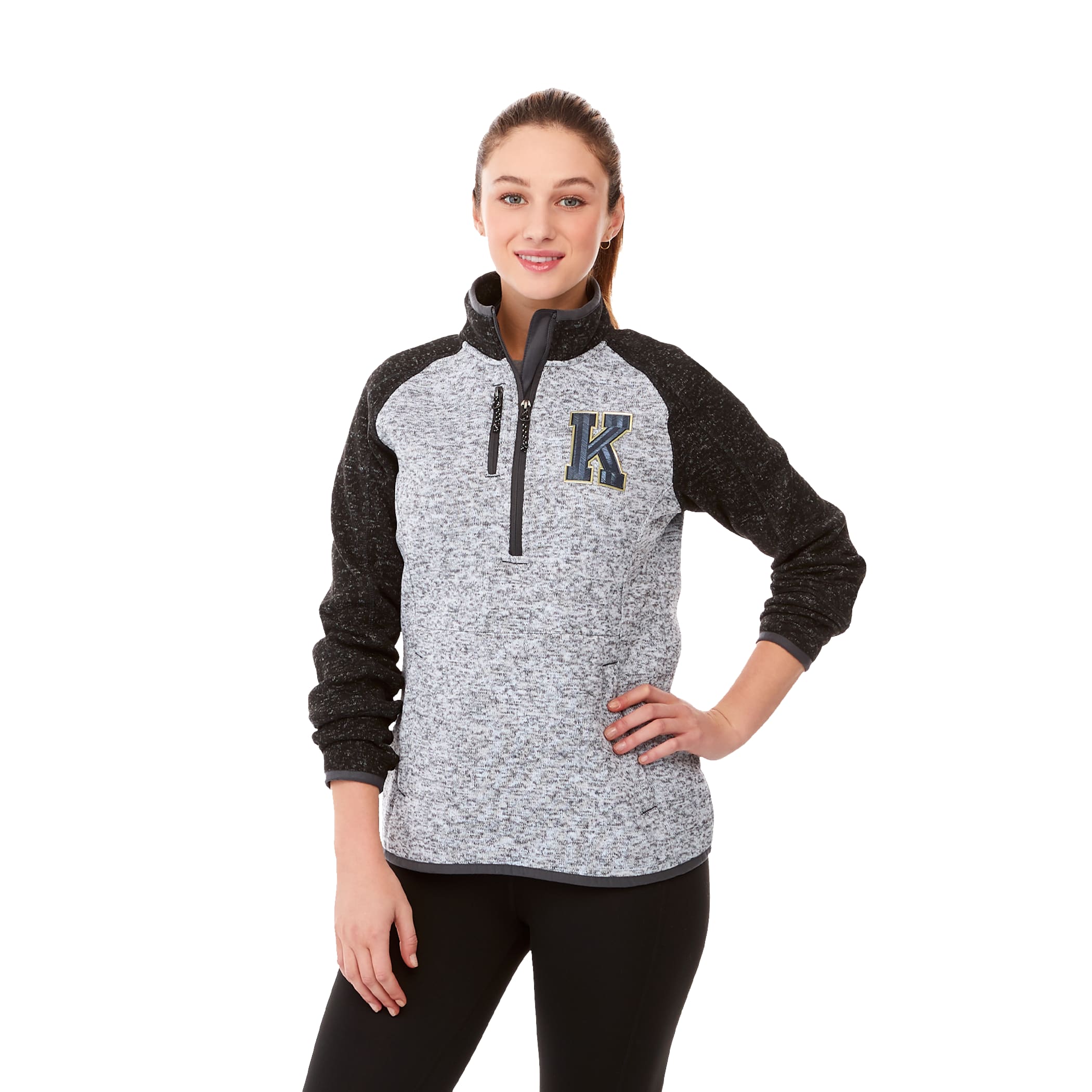 Picture of Women's VORLAGE Sweater Knit Half Zip Pullover Jacket
