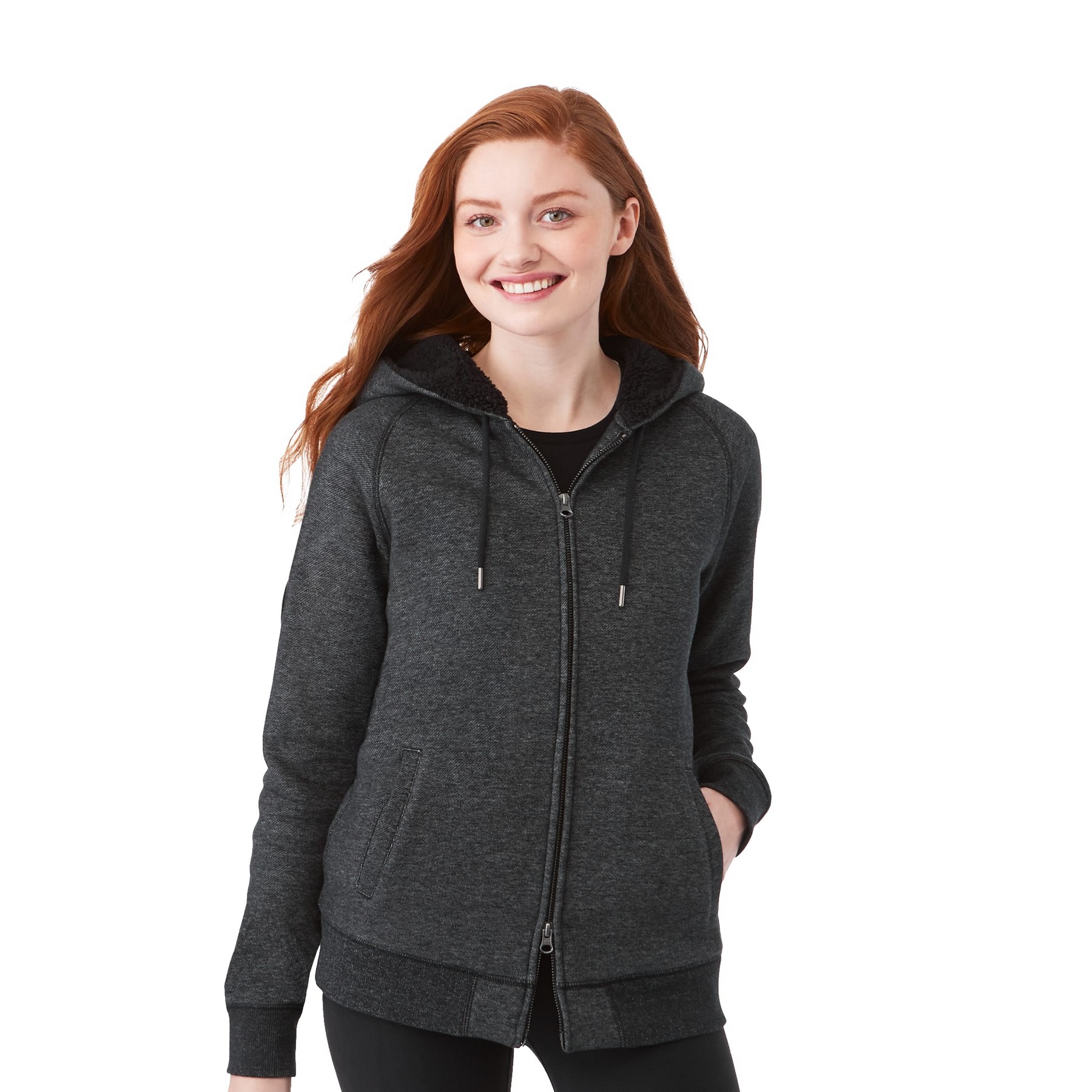 Picture of Women's COPPERBAY Roots73 Heavyweight Sherpa Fleece Lined Full Zip Hoodie