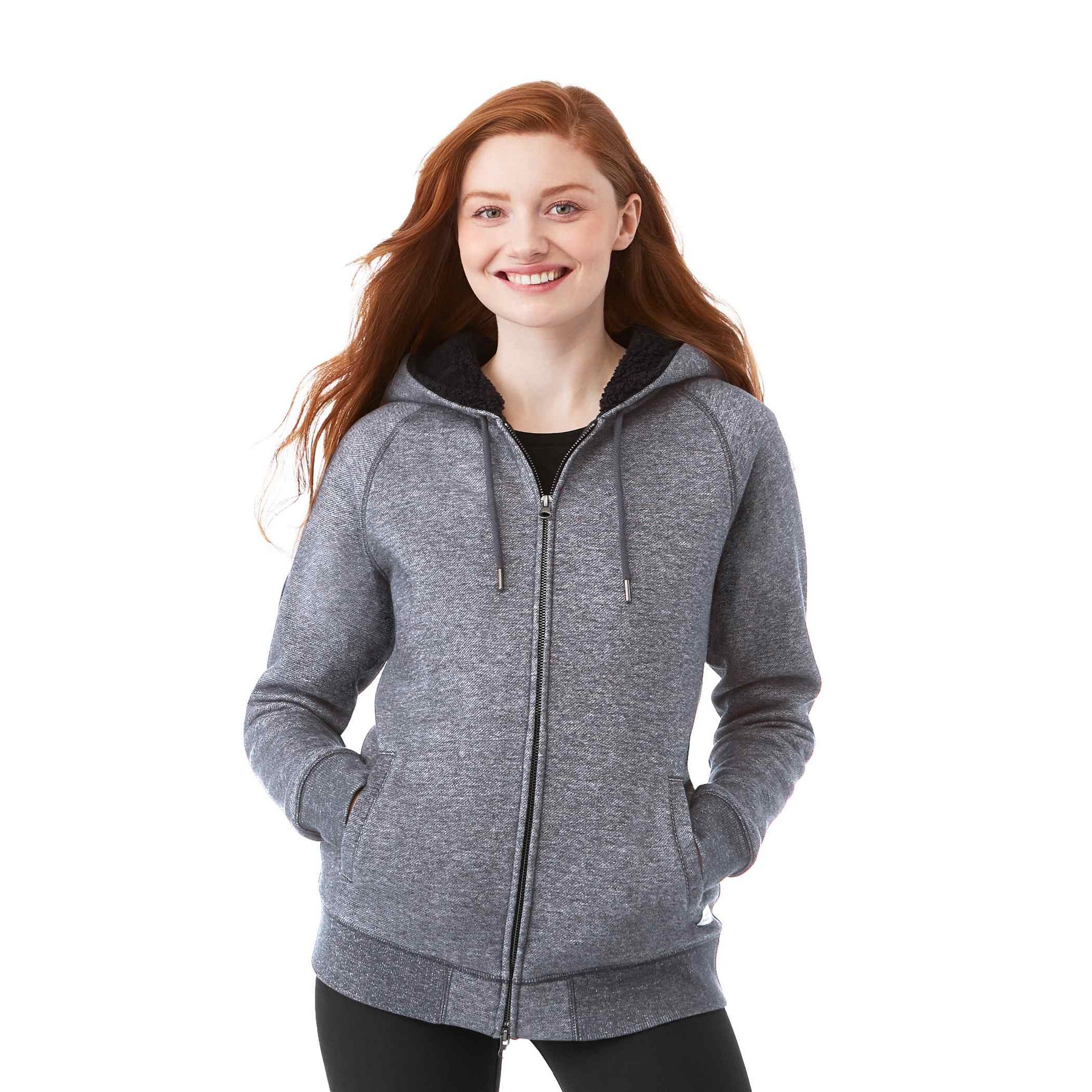 Picture of Women's COPPERBAY Roots73 Heavyweight Sherpa Fleece Lined Full Zip Hoodie