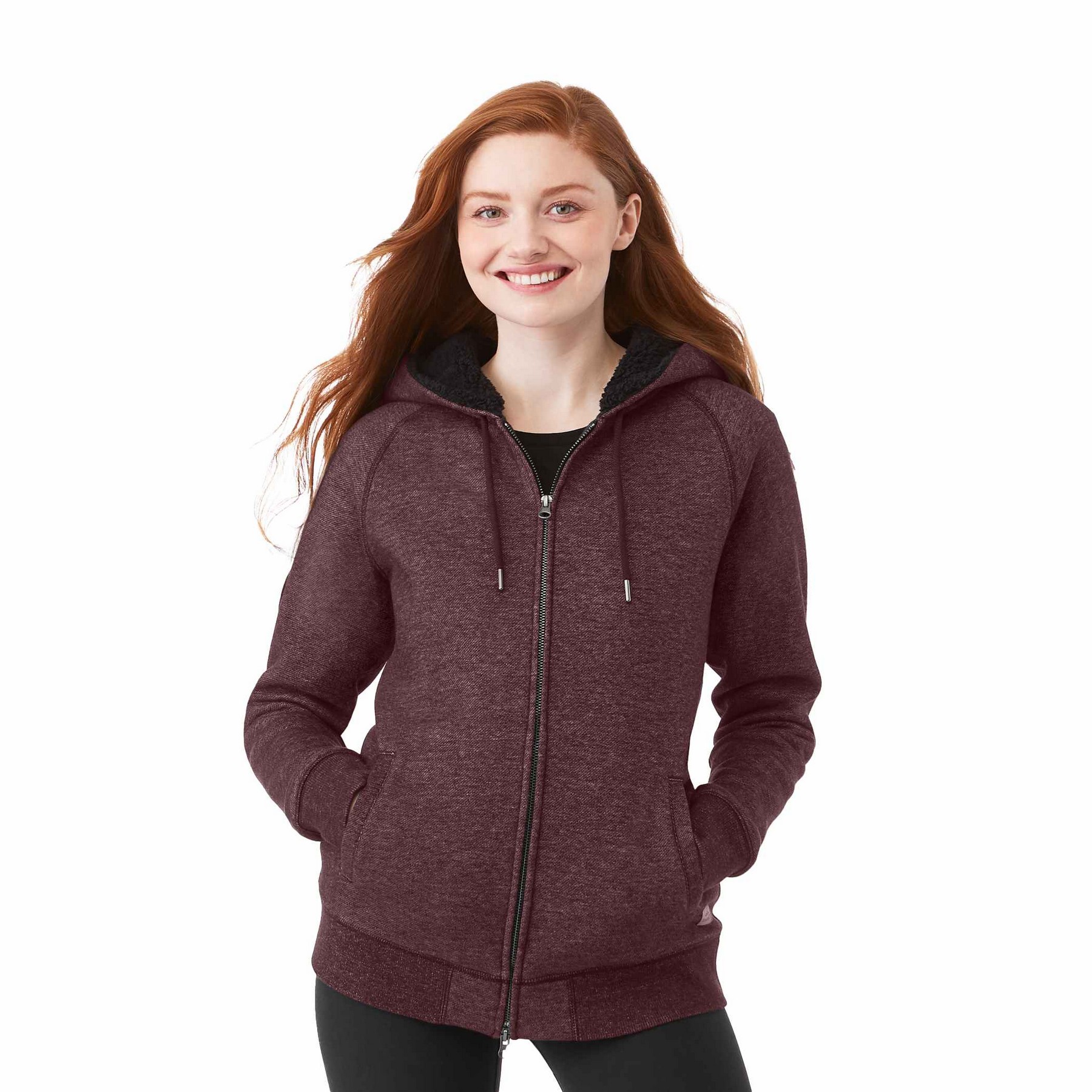 Picture of Women's COPPERBAY Roots73 Heavyweight Sherpa Fleece Lined Full Zip Hoodie