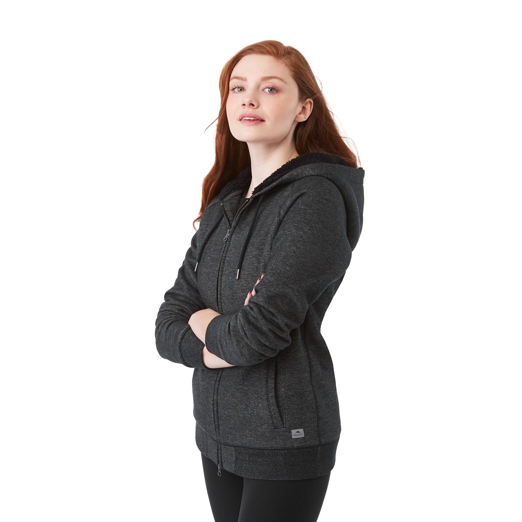 Picture of Women's COPPERBAY Roots73 Heavyweight Sherpa Fleece Lined Full Zip Hoodie