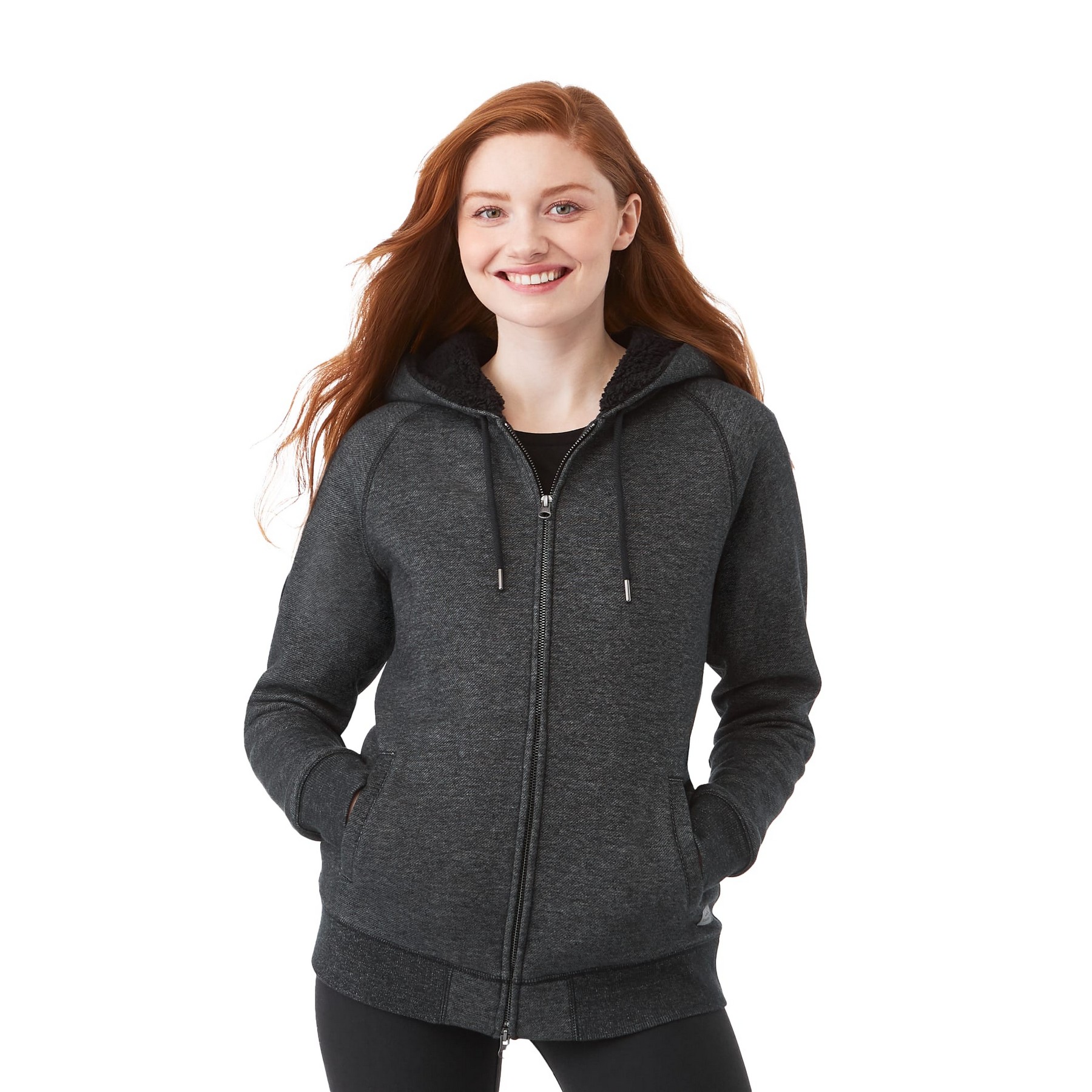 Picture of Women's COPPERBAY Roots73 Heavyweight Sherpa Fleece Lined Full Zip Hoodie