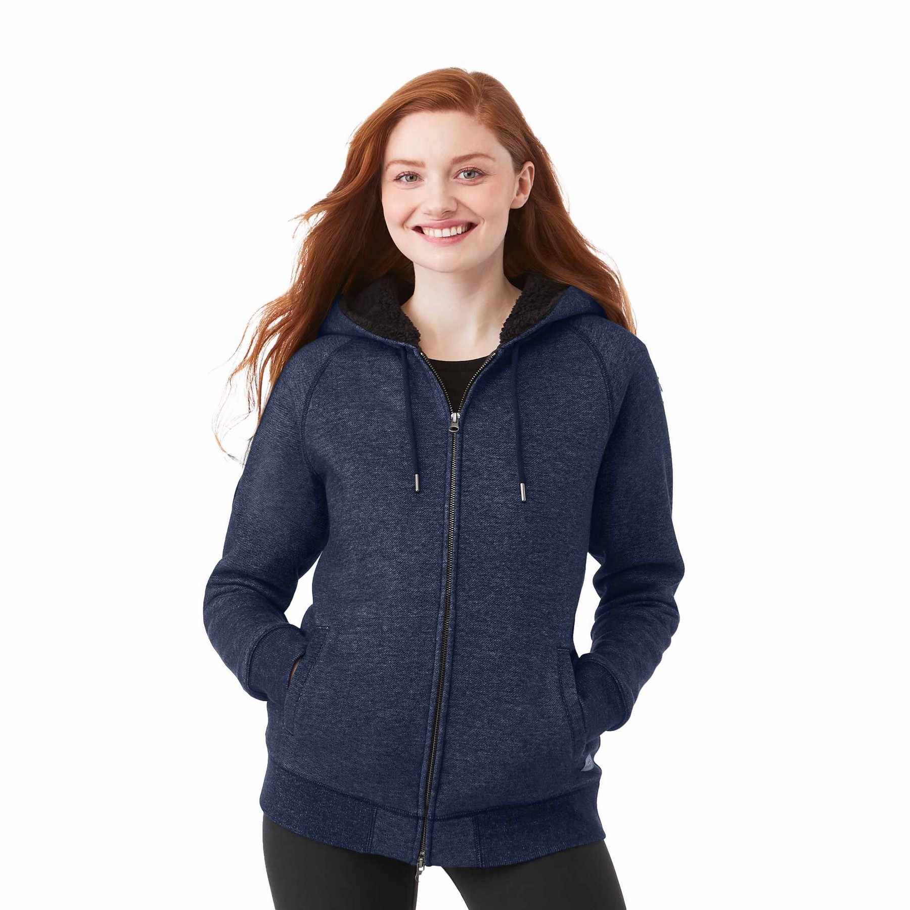 Picture of Women's COPPERBAY Roots73 Heavyweight Sherpa Fleece Lined Full Zip Hoodie