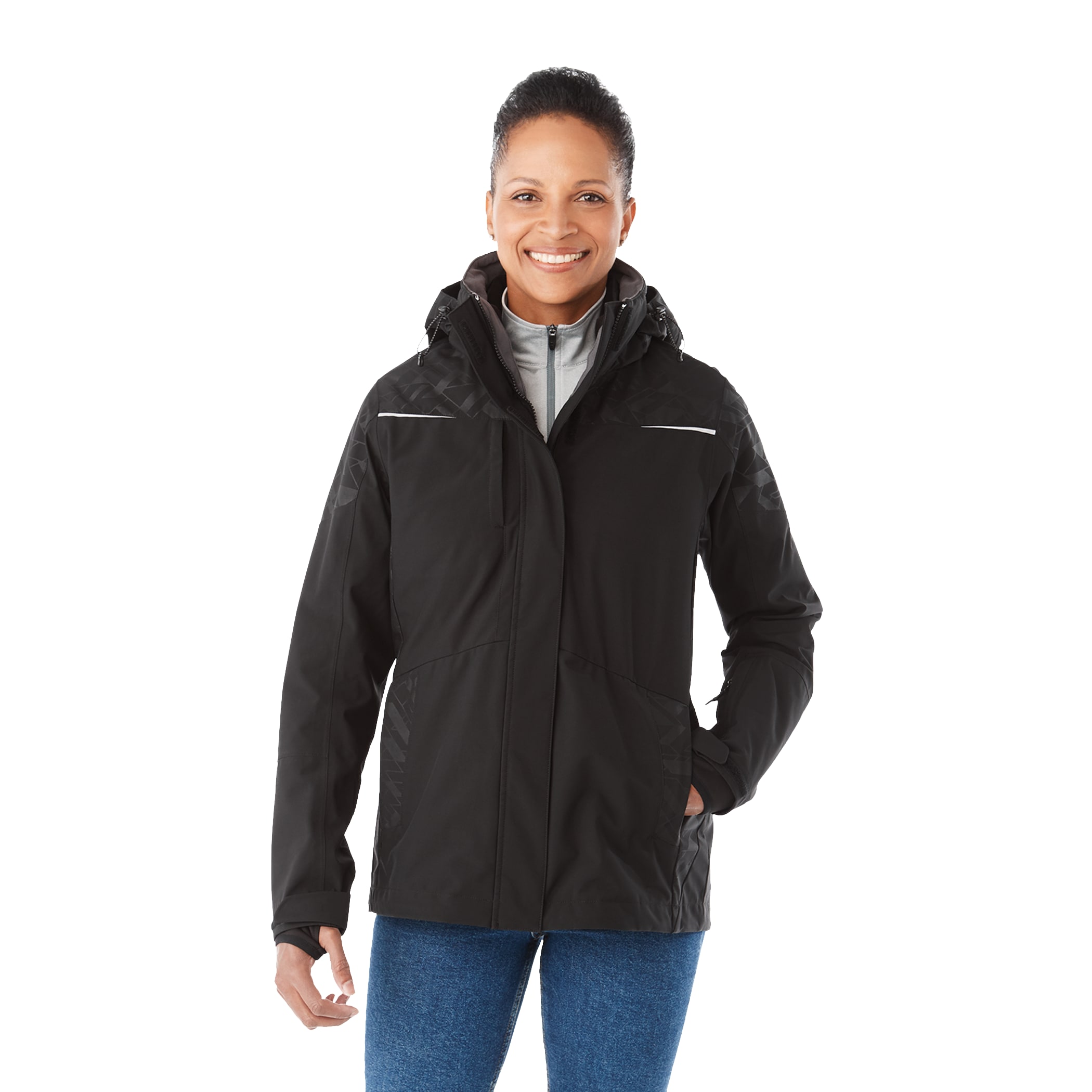 Picture of Women's YAMASKA Waterproof 3-in-1 Jacket with Detachable Hood