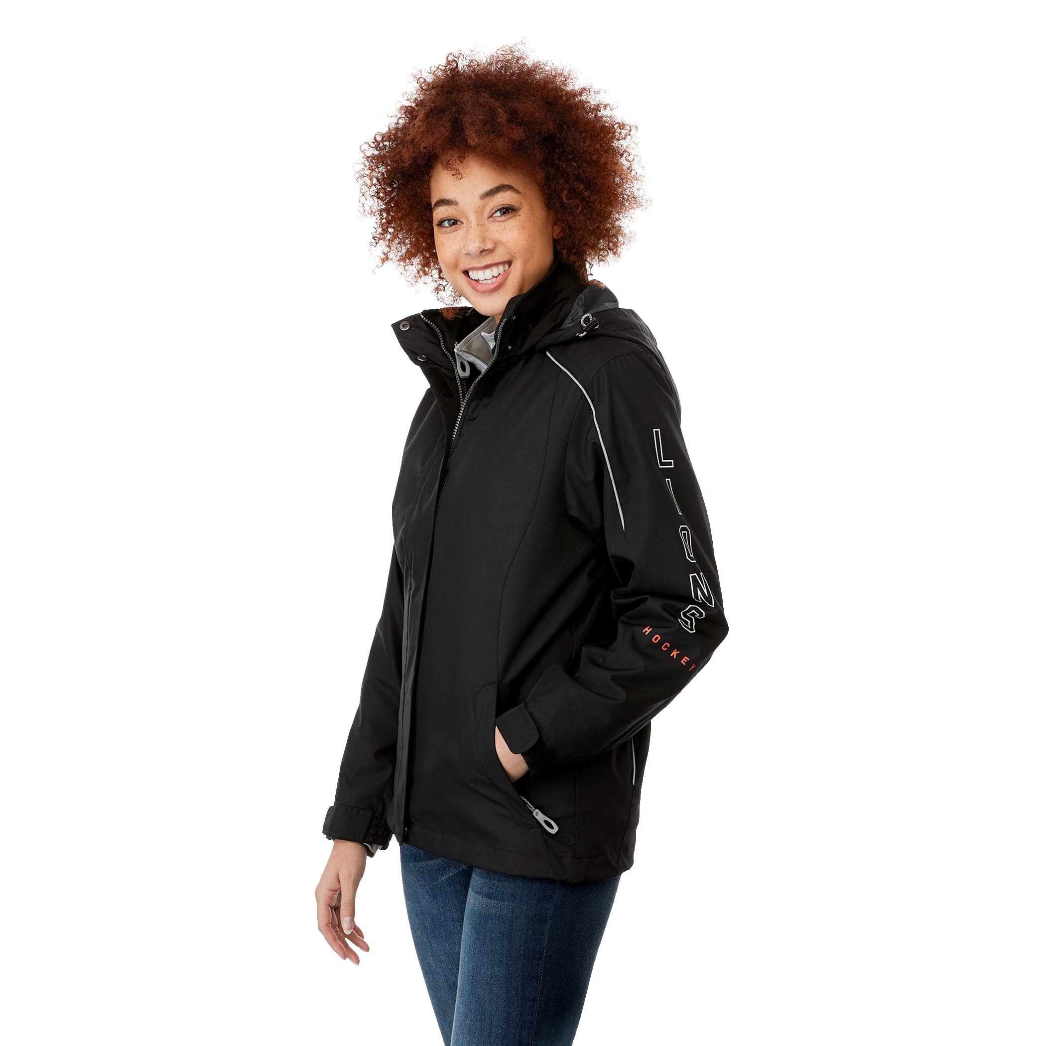 Picture of Women's VALENCIA Waterproof Fleece 3-in-1 Jacket with Detachable Hood