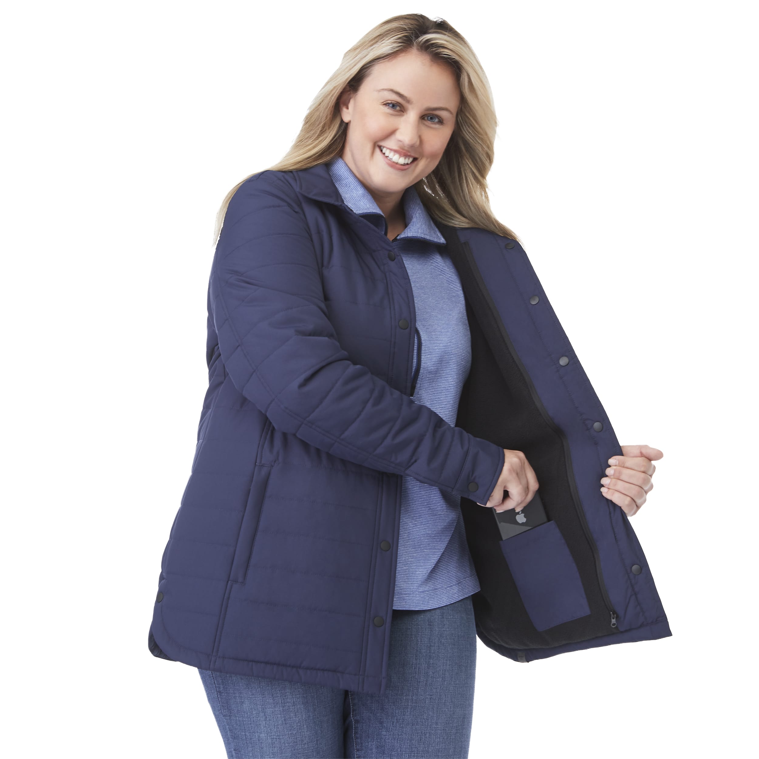 Picture of Women's PORTER Eco Insulated Lightweight Shacket