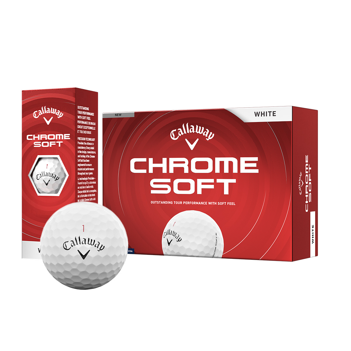 Picture of Callaway Chrome Soft Golf Balls - Half Dozen