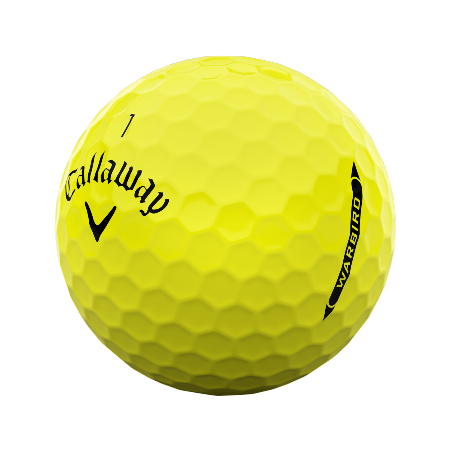 Picture of Callaway Warbird Yellow Golf Balls