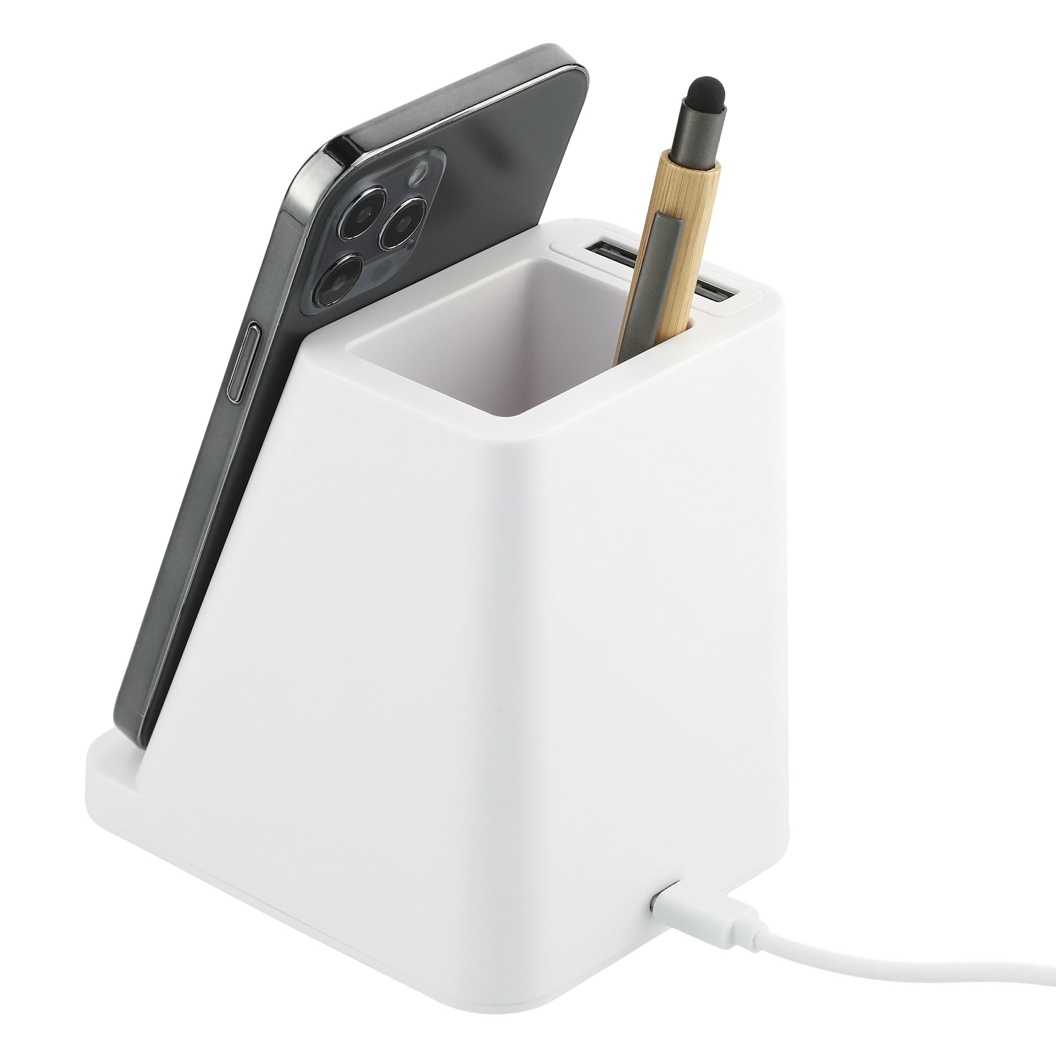 Picture of Wireless Charging Pen Holder w/ Dual Outputs