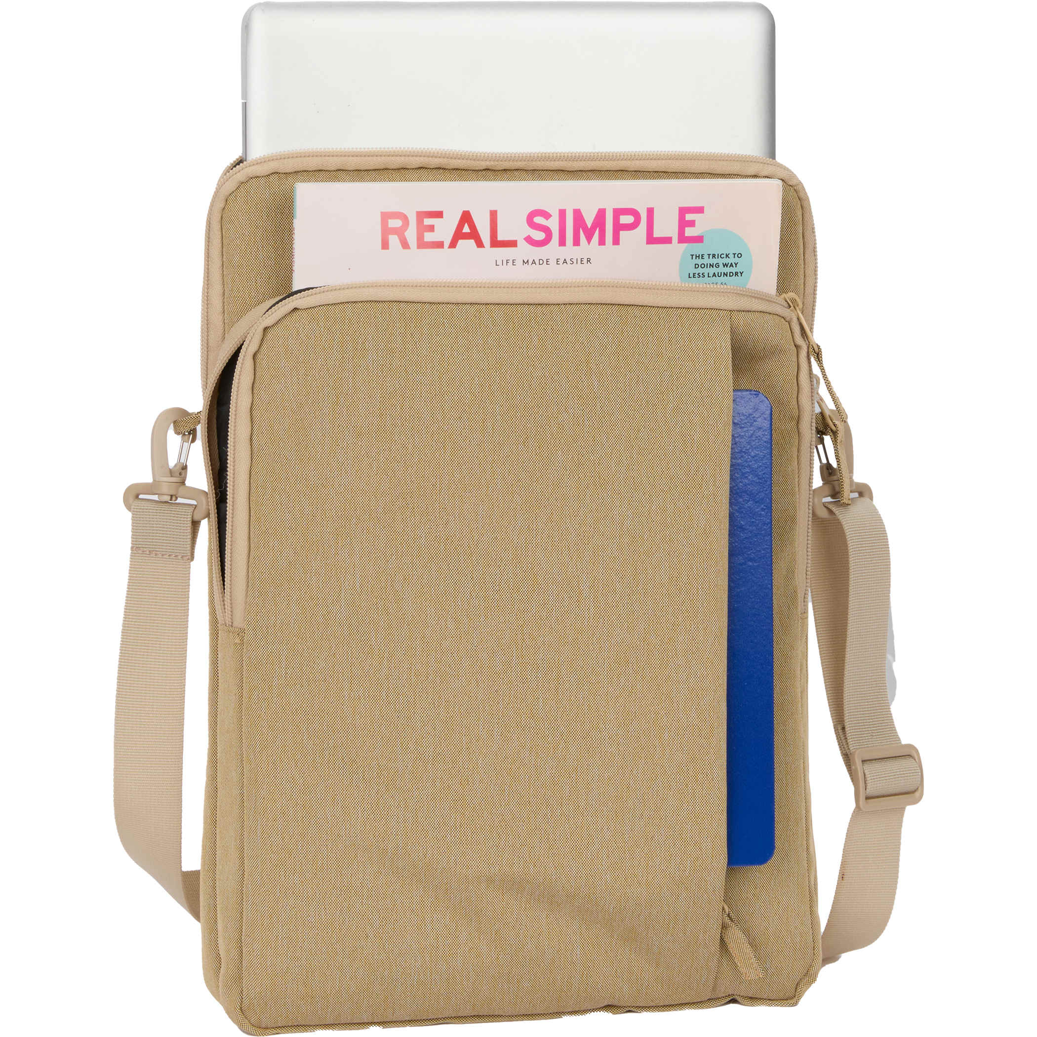 Picture of Vertical Recycled Messenger Bag