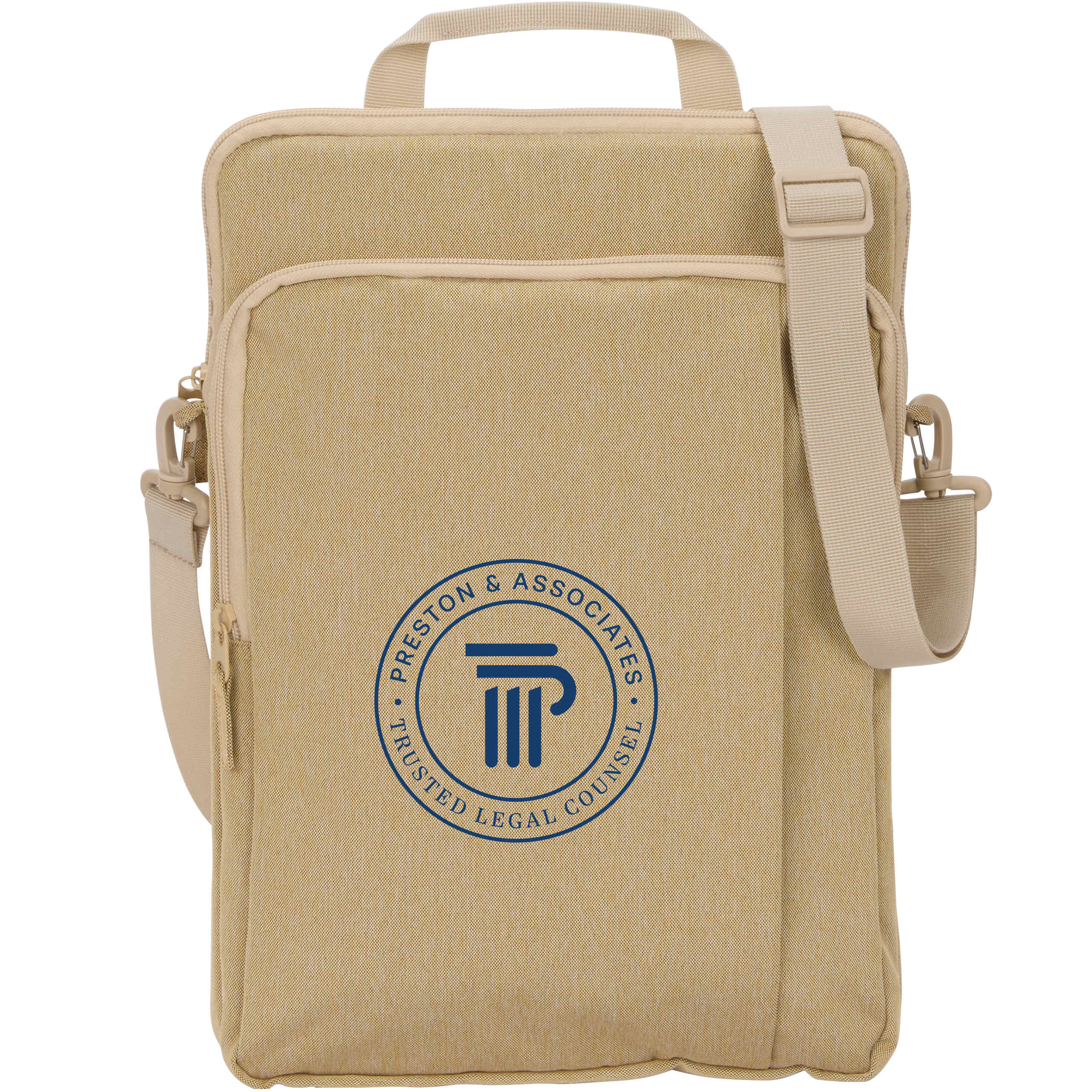 Picture of Vertical Recycled Messenger Bag