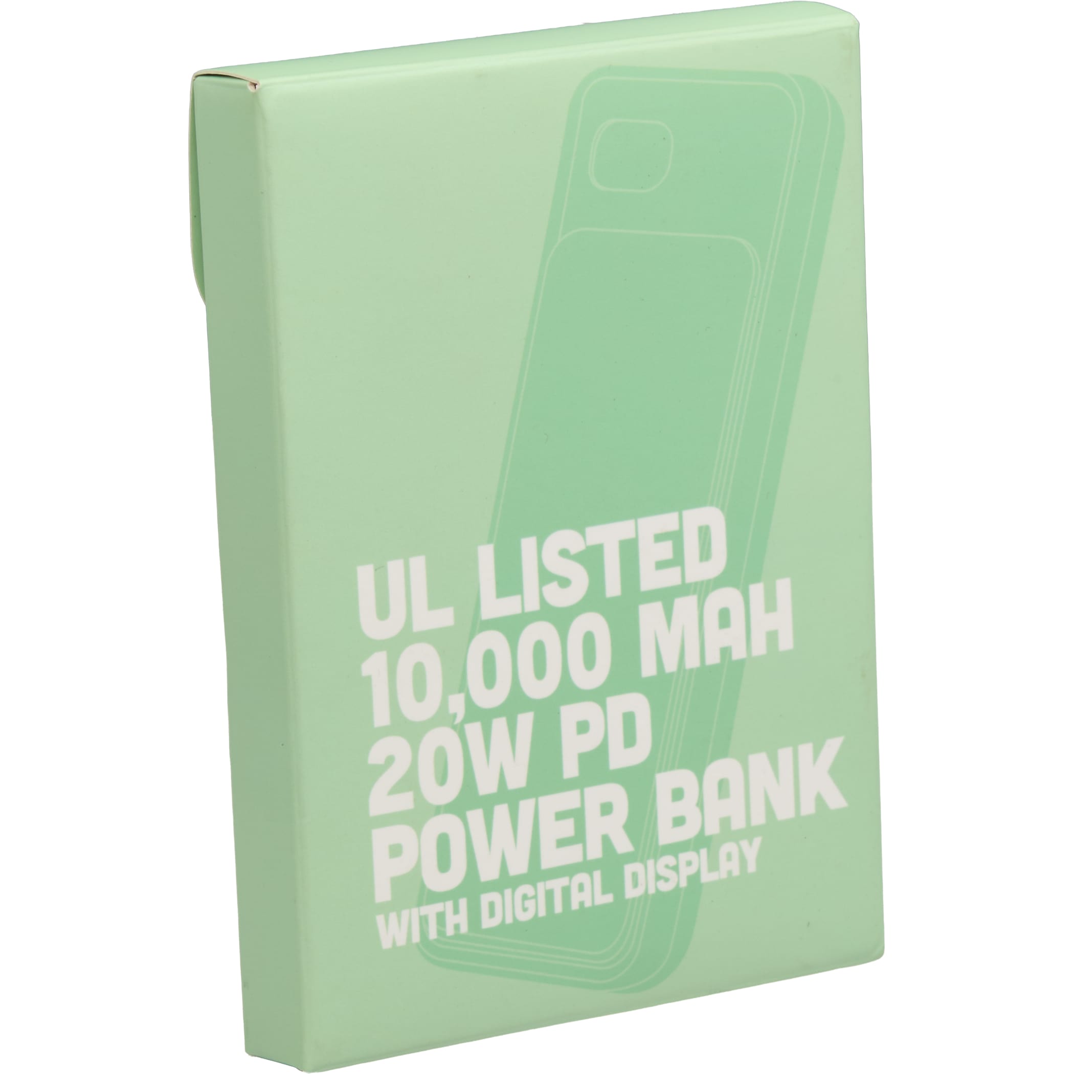 Picture of UL Listed 10000 mAh 20W Digital Display PowerBank