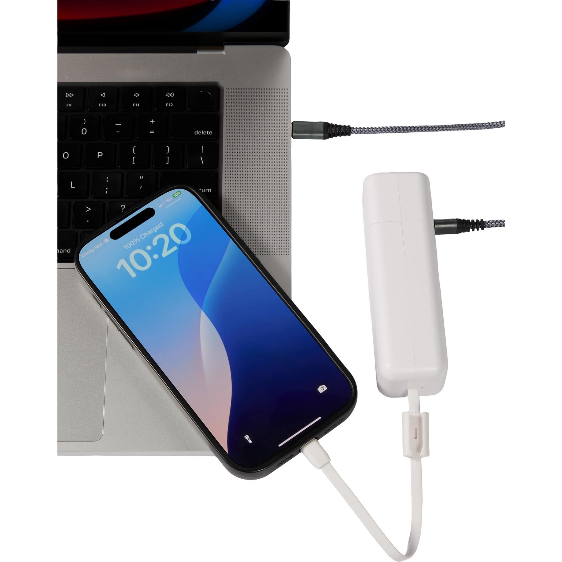 Picture of ETL Listed 5000 mAh 20W PD Power Bank with AC Plug