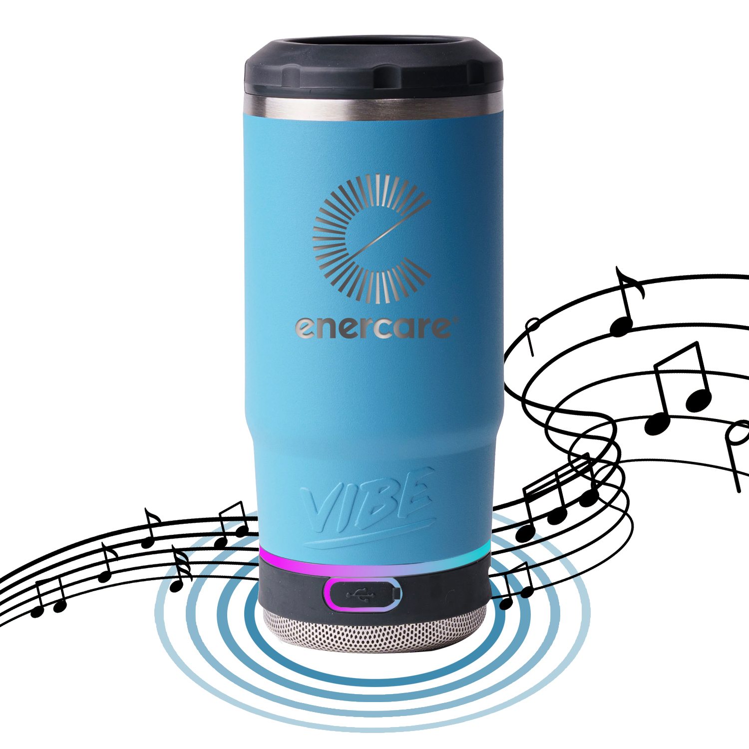 Picture of Vibe Speaker Insulated Universal Laser Engraved Can Cooler