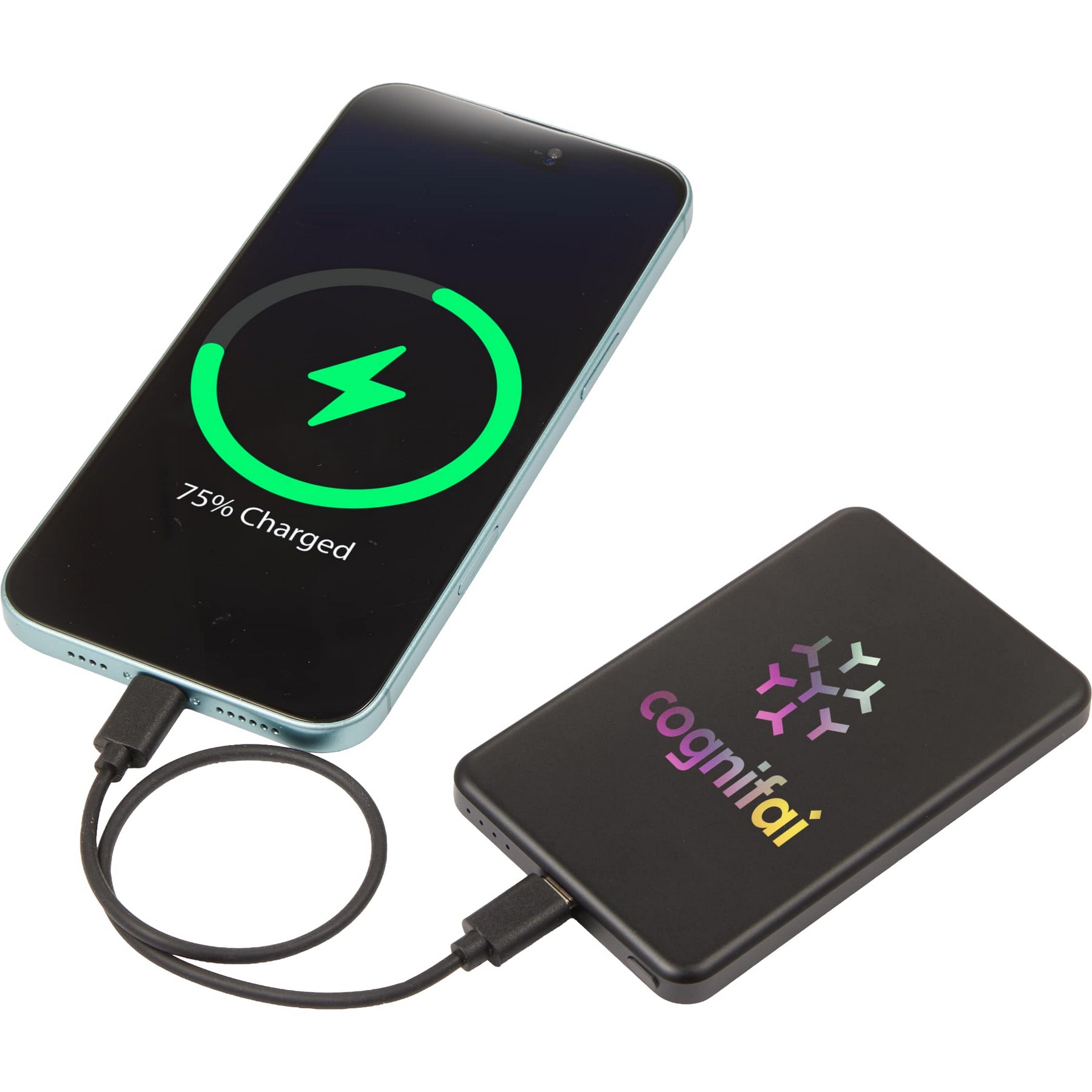 Picture of MagClick™ 5,000 mAh Slim Aluminum Power Bank