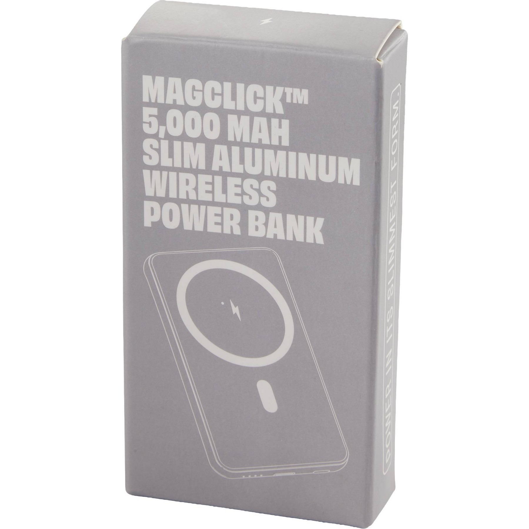 Picture of MagClick™ 5,000 mAh Slim Aluminum Power Bank
